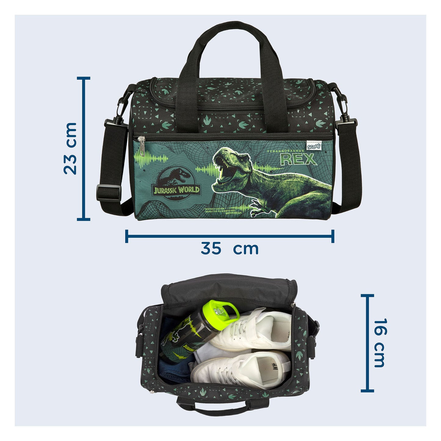 Undercover Sporttas jurassic world