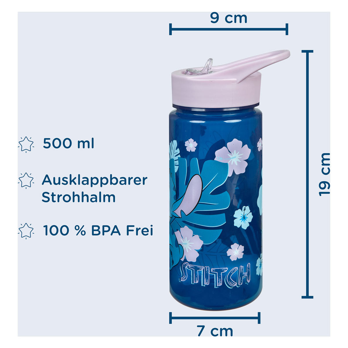Undercover Areo drinkfles stitch, 500ml
