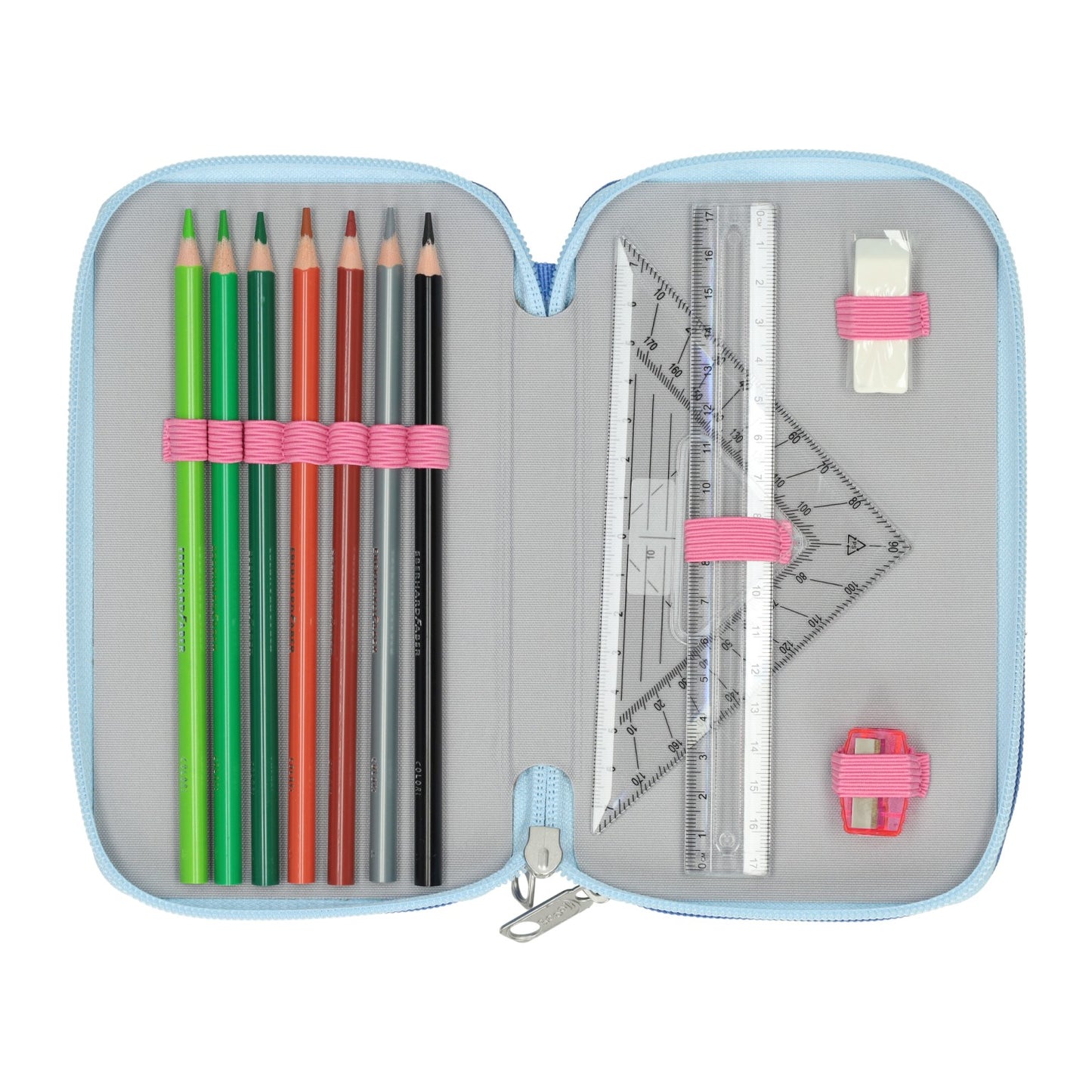 Undercover Stitch gevuld 3-vaks etui