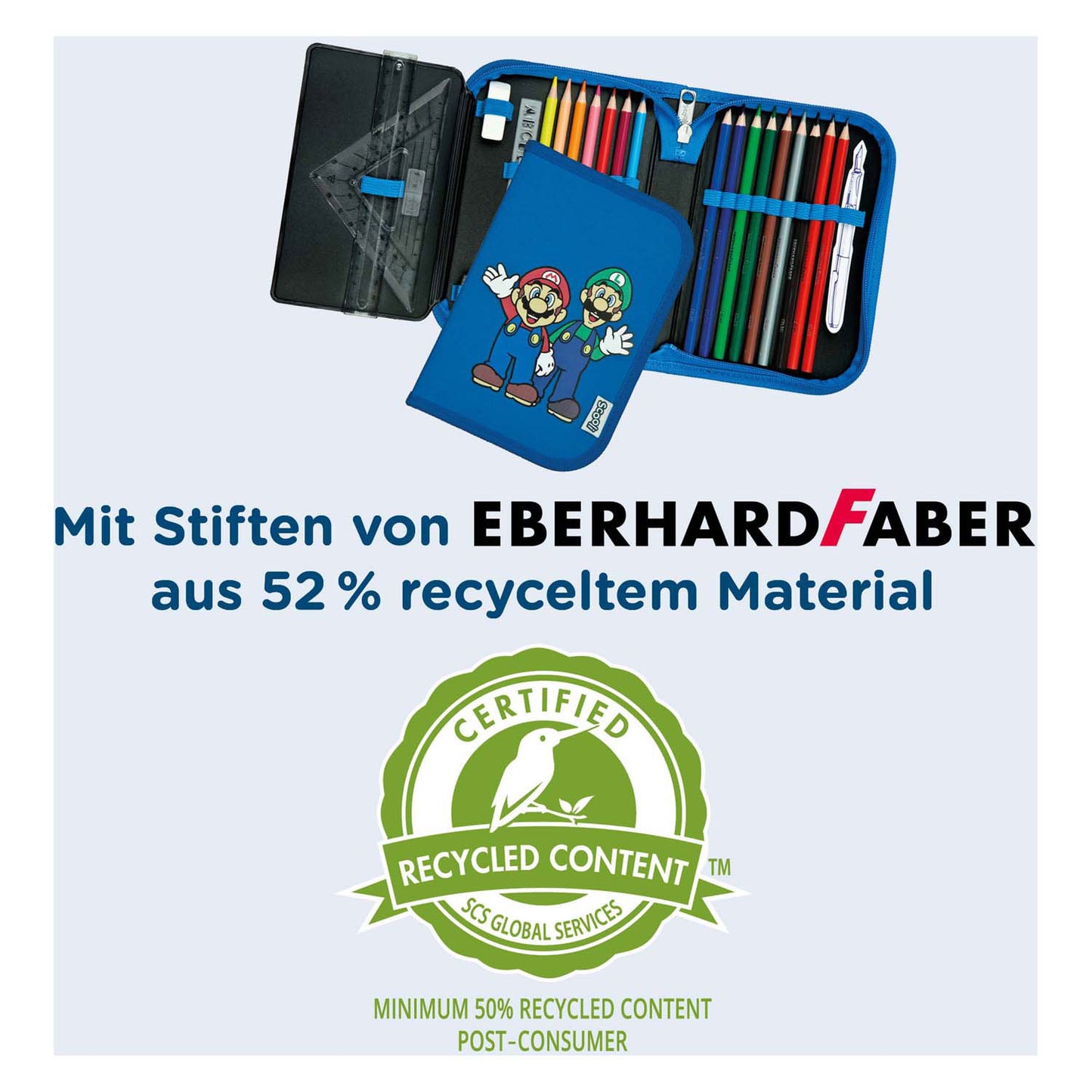 Undercover Gevulde etui super mario