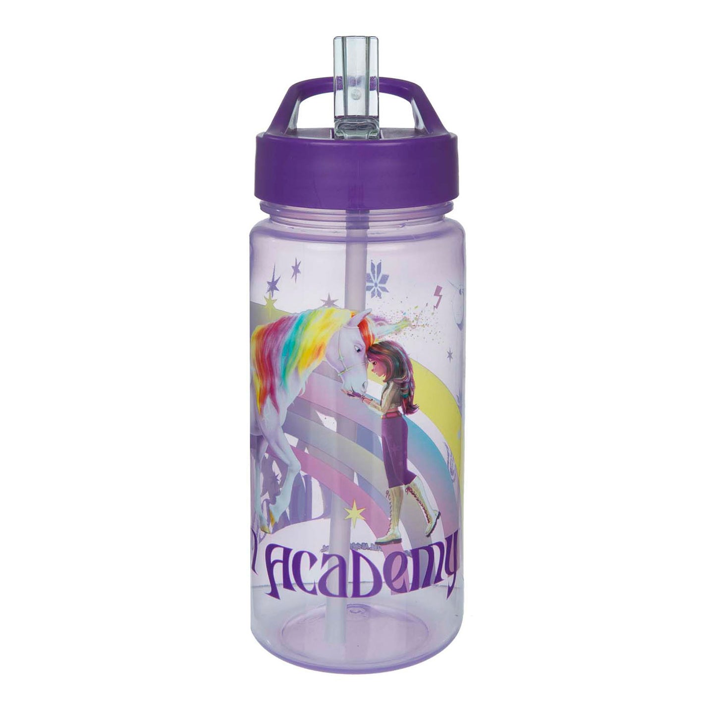 Undercover Unicorn academy drinkbeker 500ml eenhoorn regenboog design.