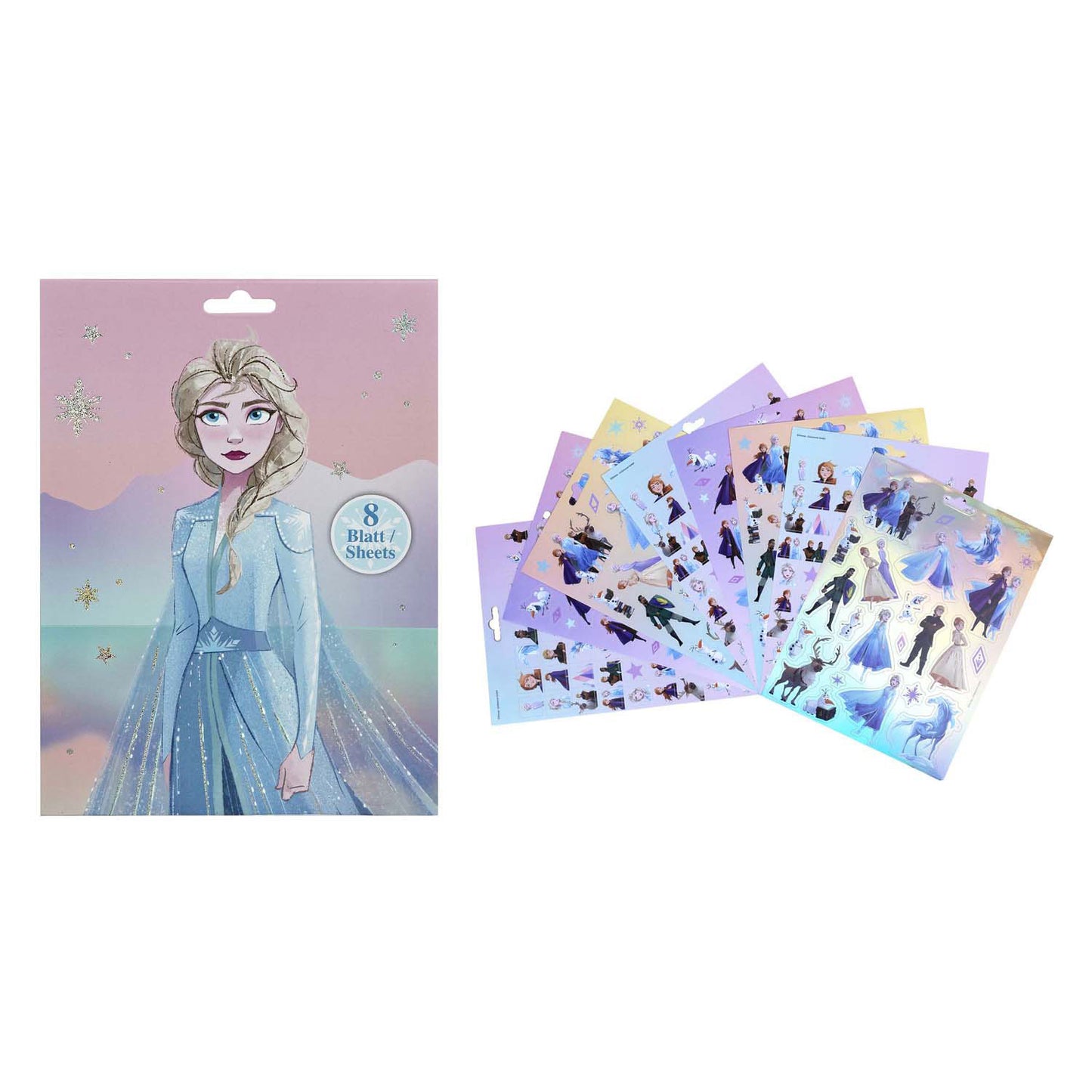 Undercover Stickerboek frozen met 8 vellen