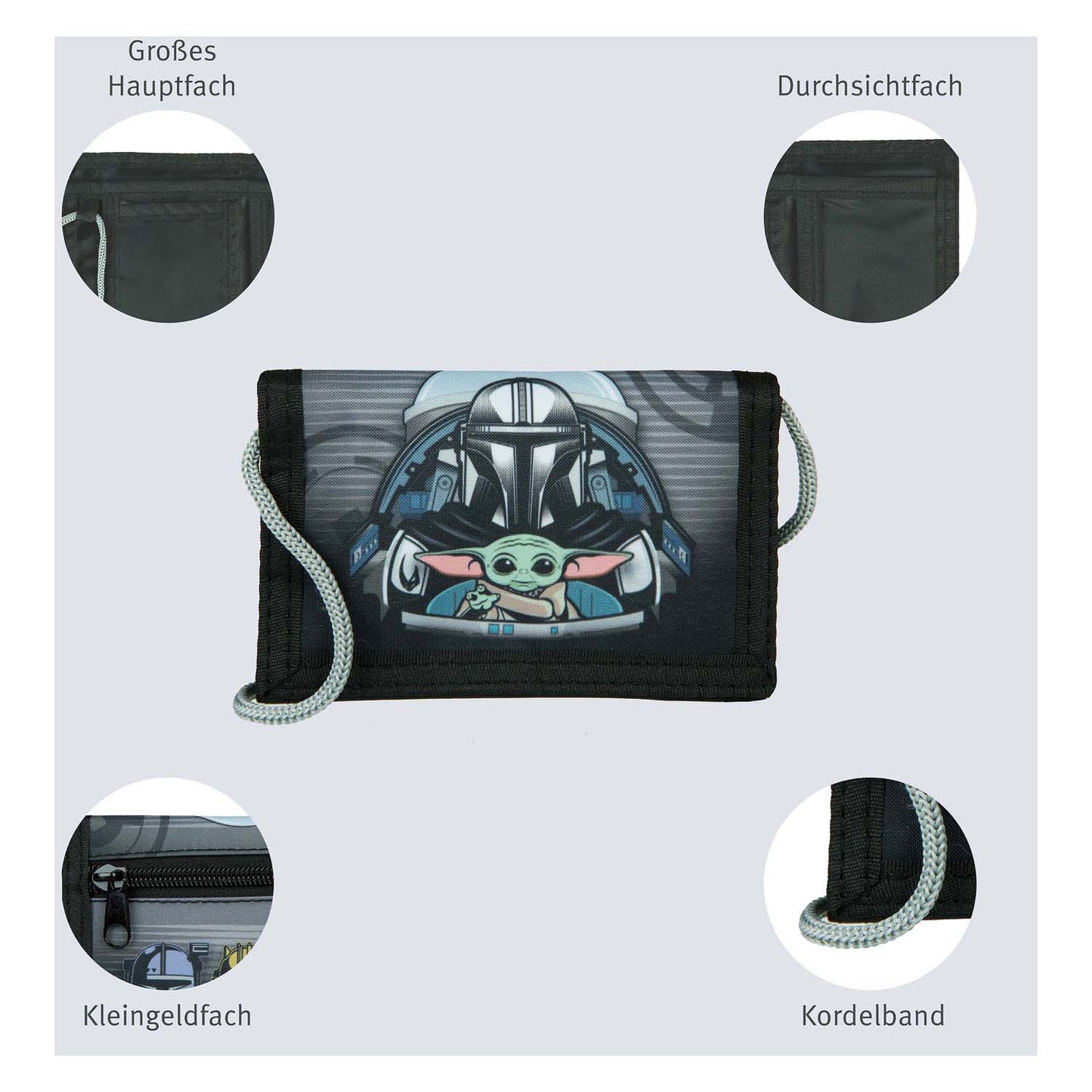 Undercover Portemonnee star wars the mandalorian