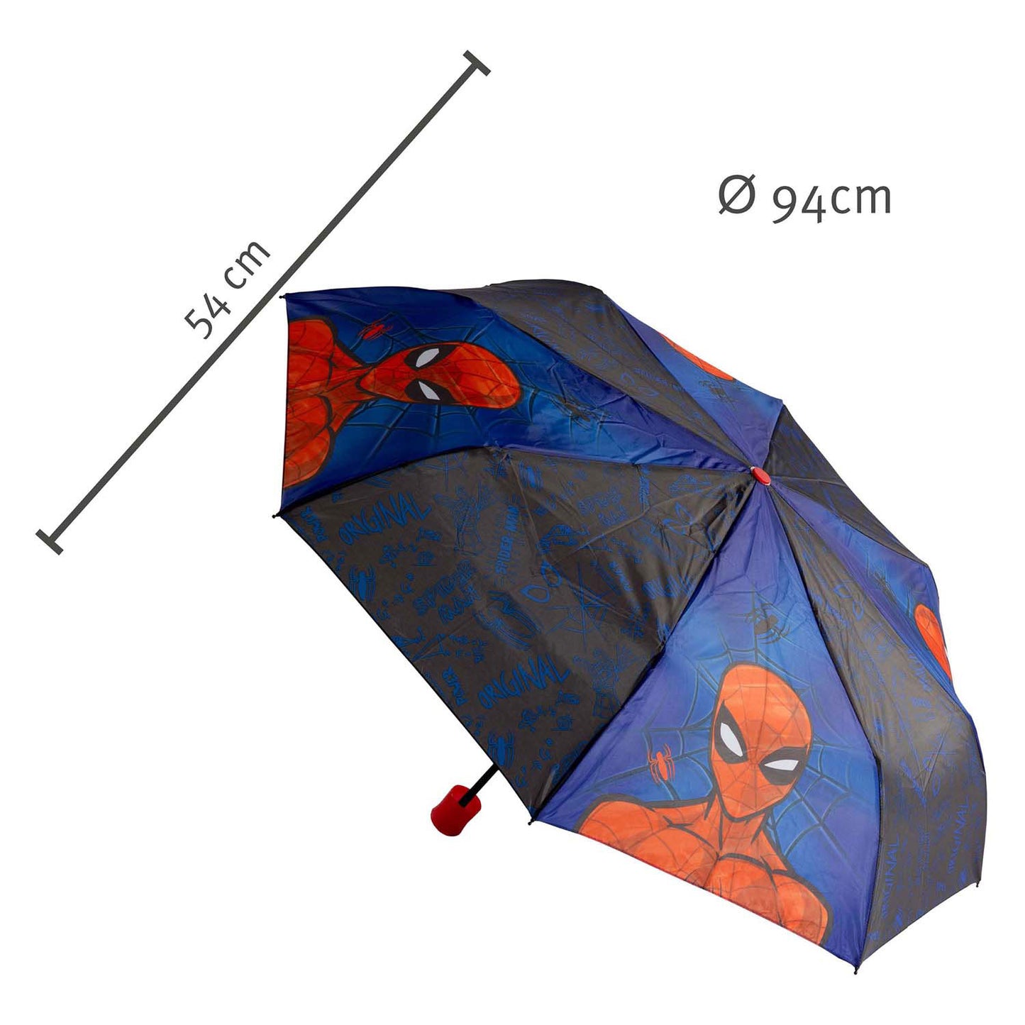 Undercover Paraplu spiderman, 94cm