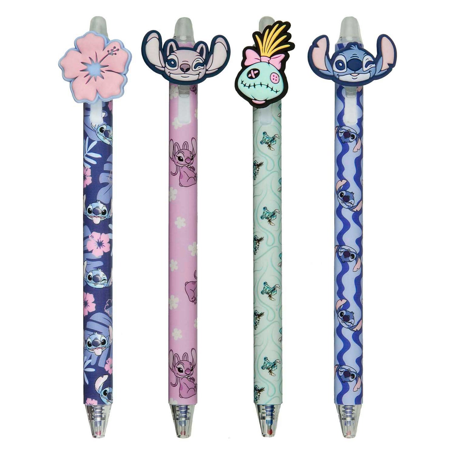 Undercover Uitwisbare gelpen met lilo stitch-topper
