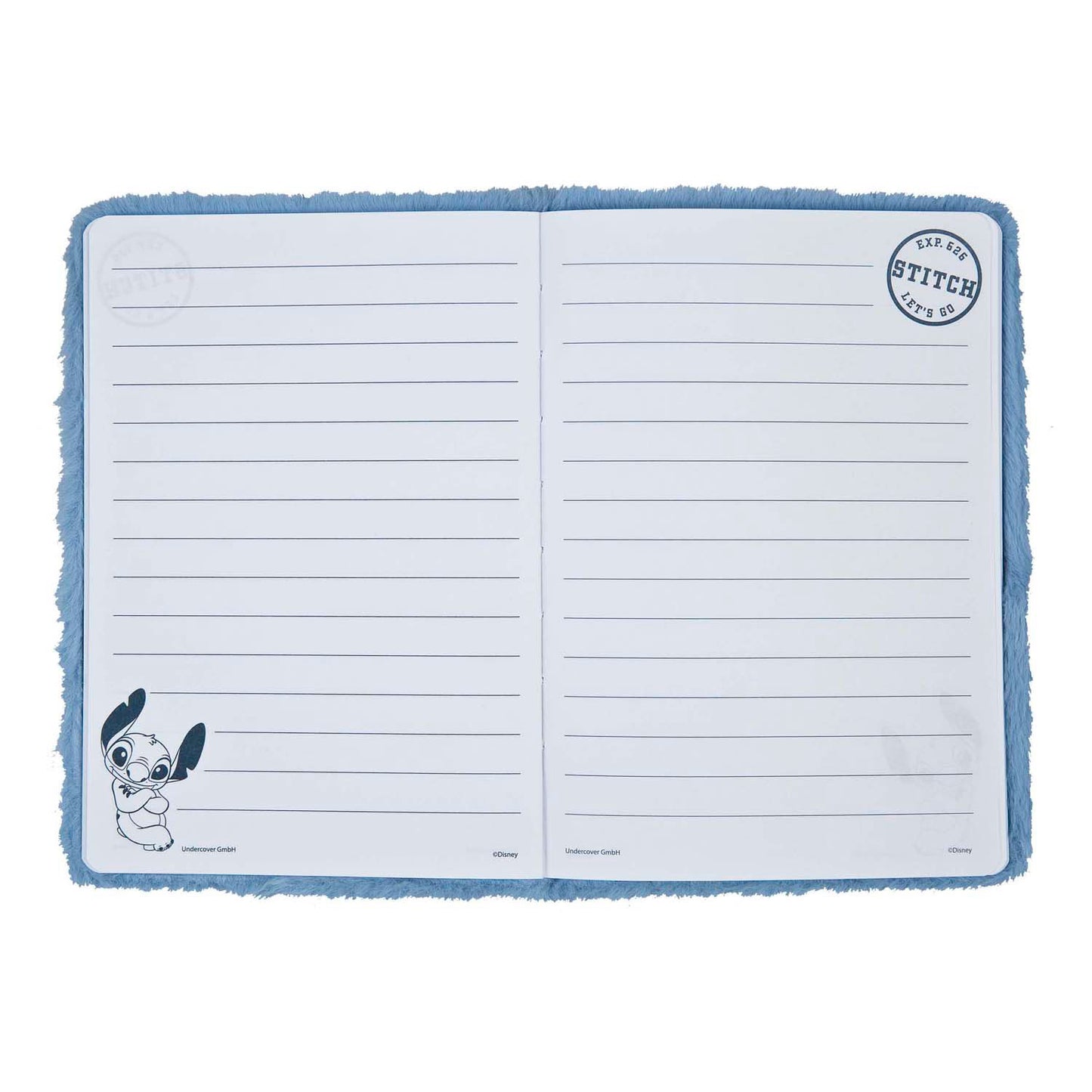 Undercover Pluche notitieboek a5 stitch