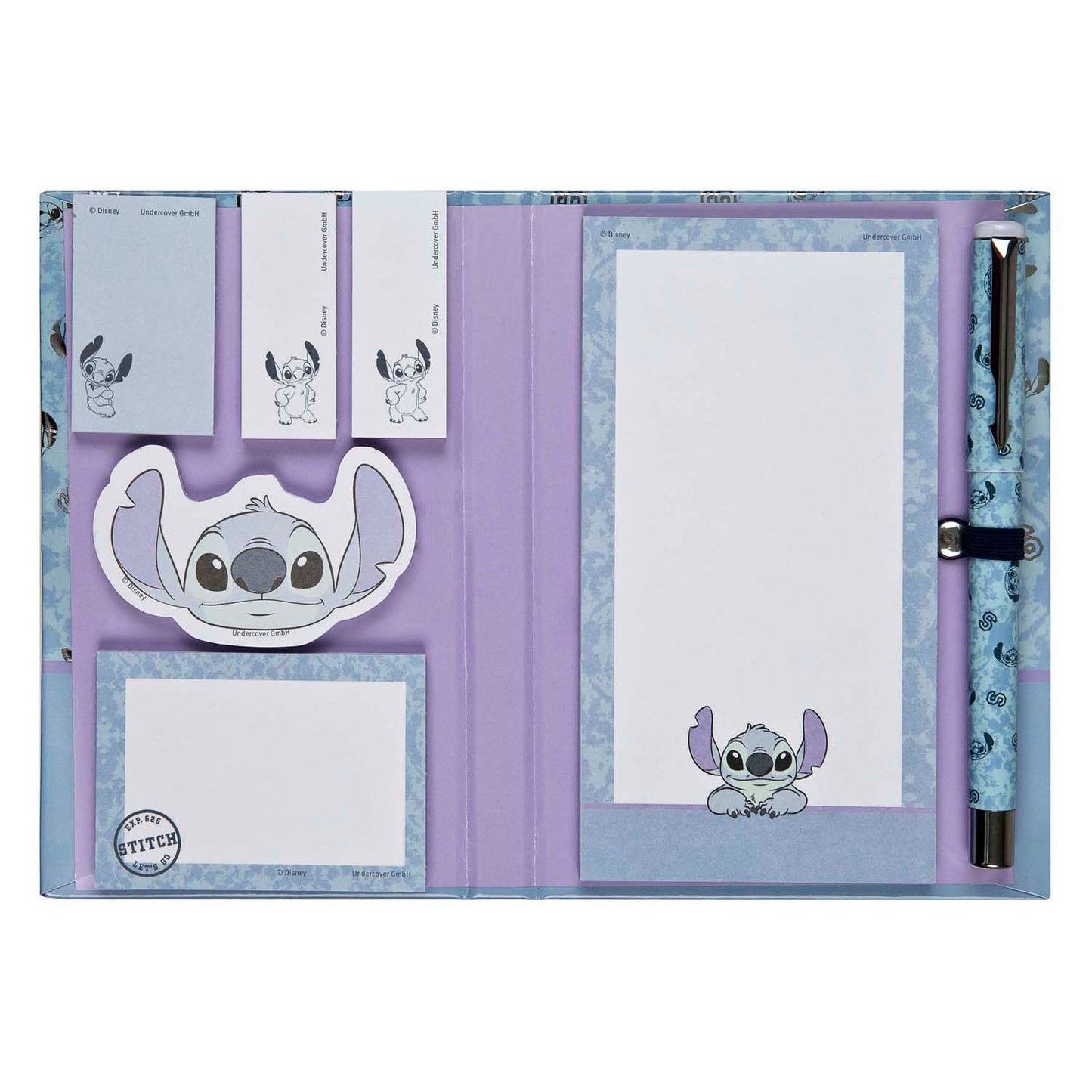 Undercover Notitieblok met pen stitch