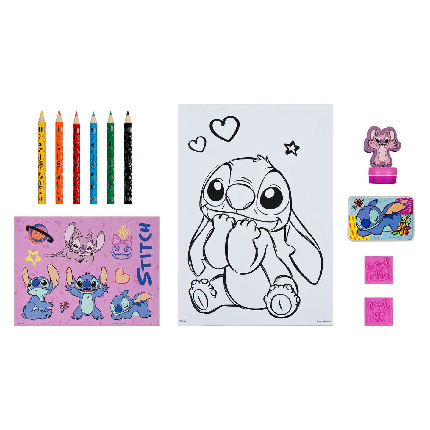 Undercover Creativiteitsdoos stitch - 21dlg.