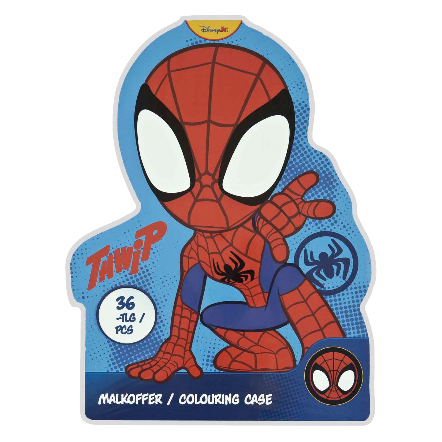 Undercover Kleurkoffer spidey - 36dlg.