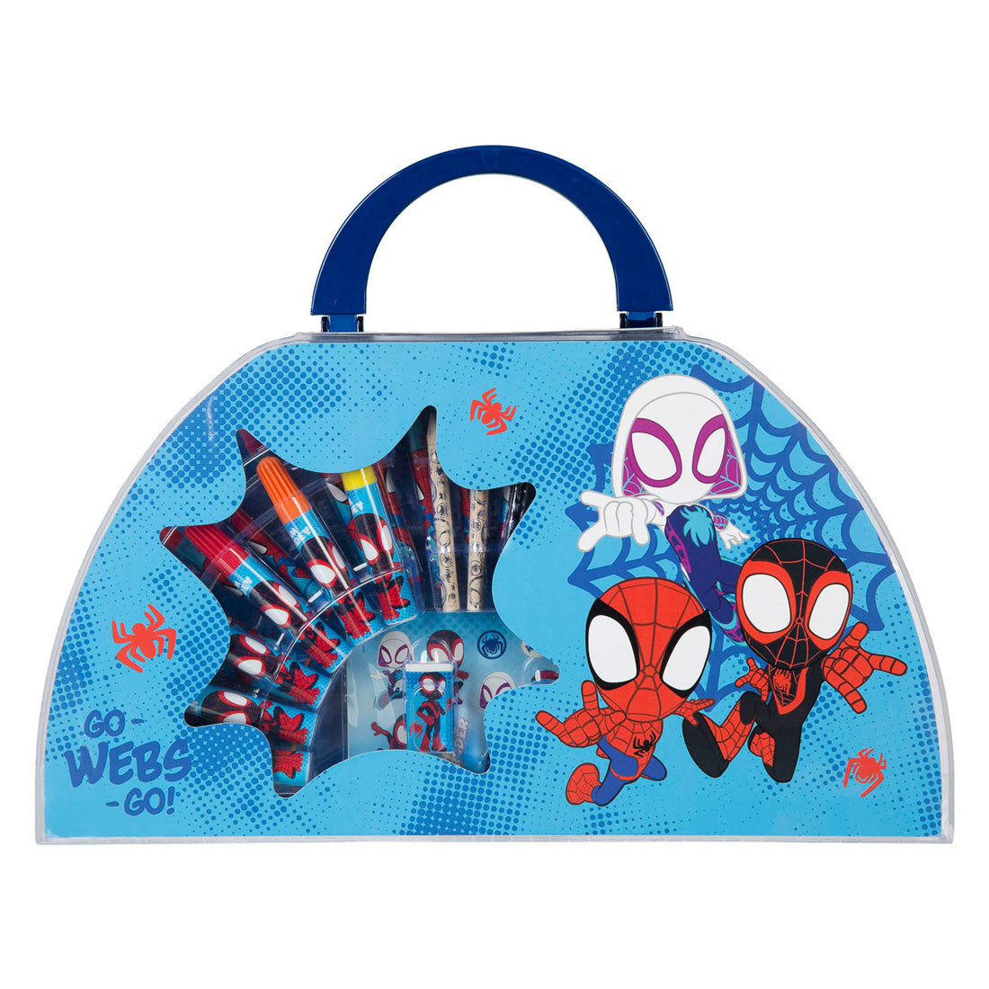 Undercover Kleurkoffer spidey - 48dlg.
