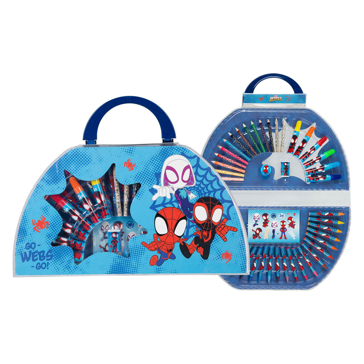 Undercover Kleurkoffer spidey - 48dlg.