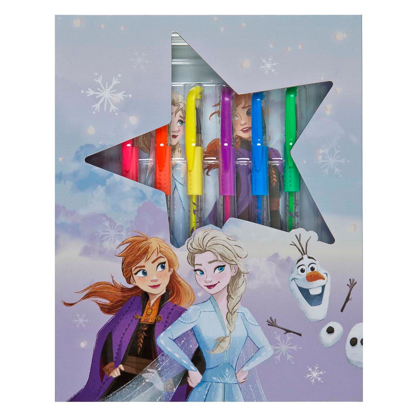 Undercover Kleurset met gelpennen frozen