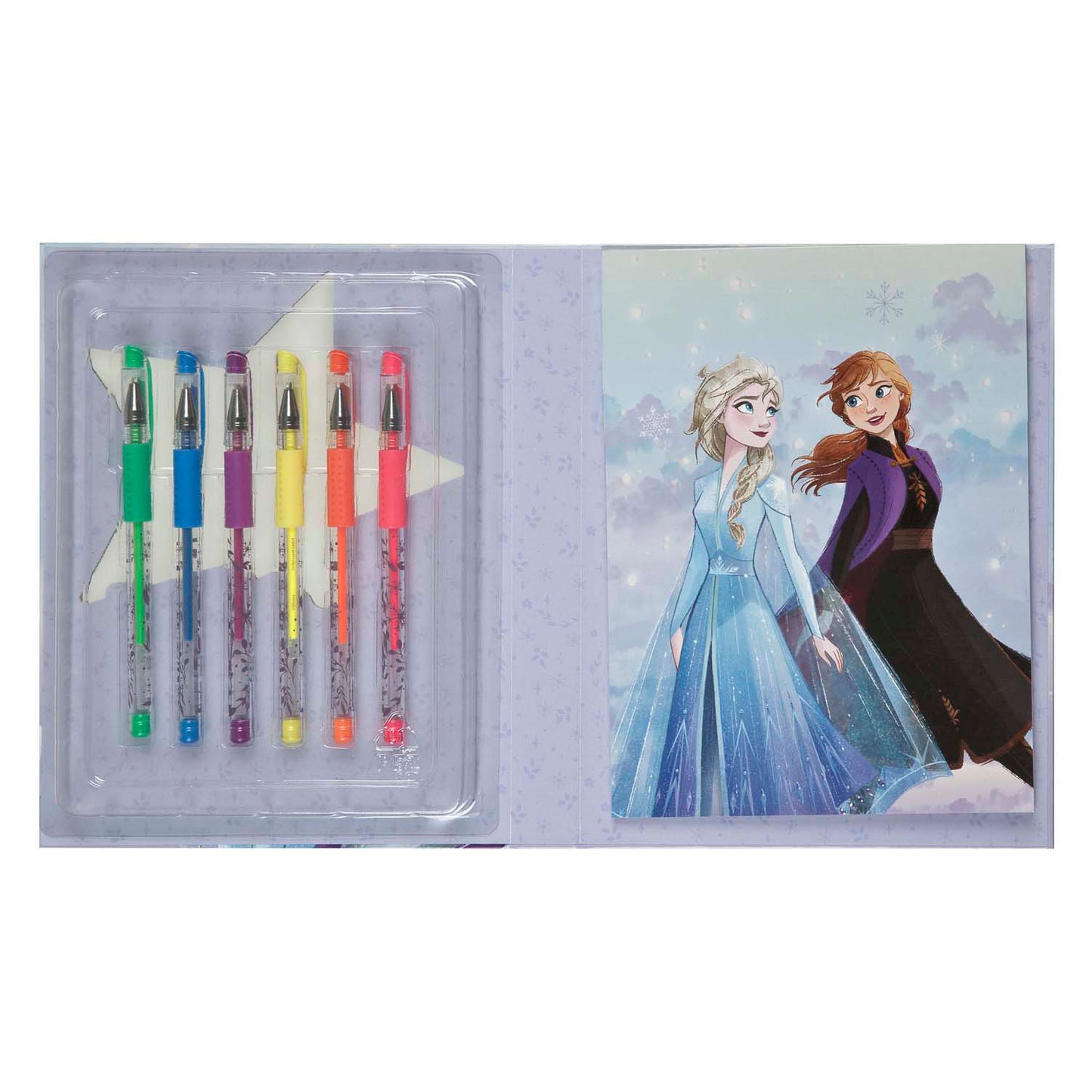 Undercover Kleurset met gelpennen frozen
