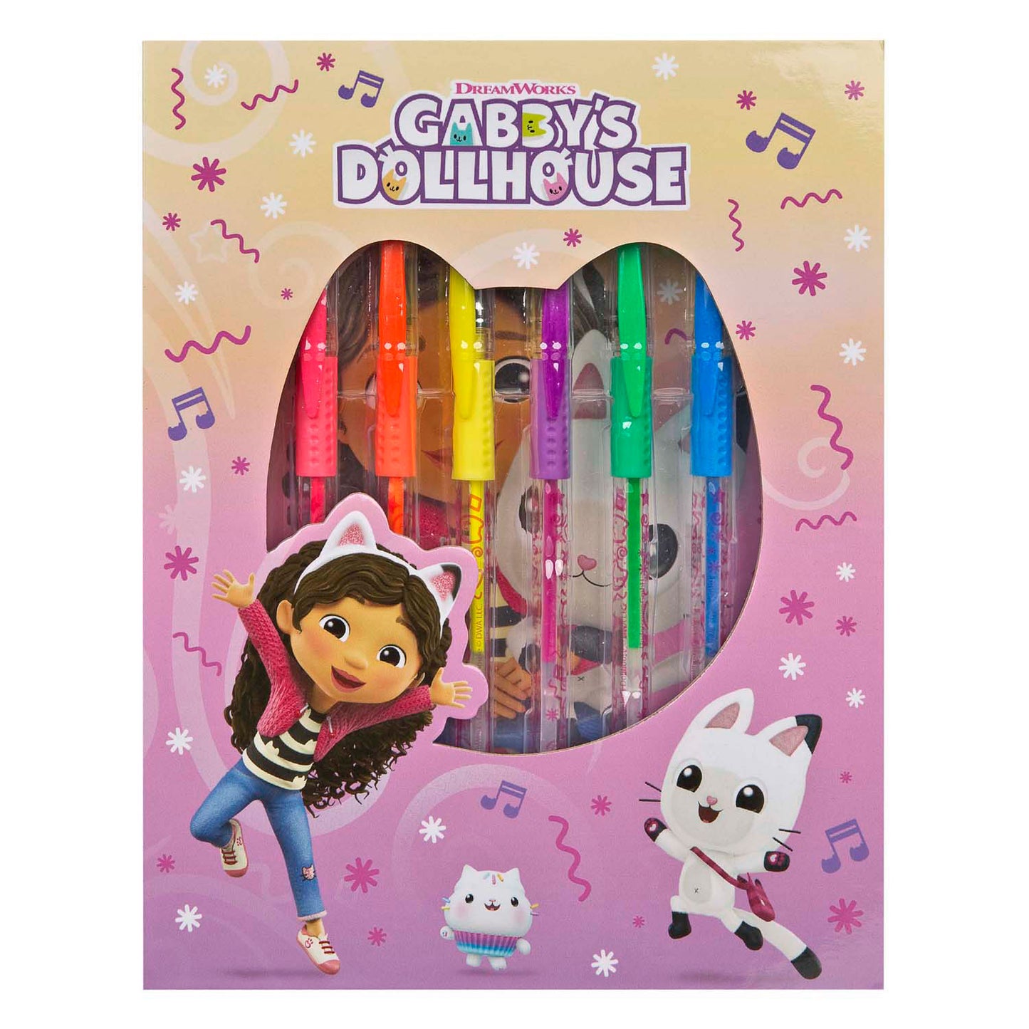 Undercover Kleurset met gelpennen gabby's poppenhuis