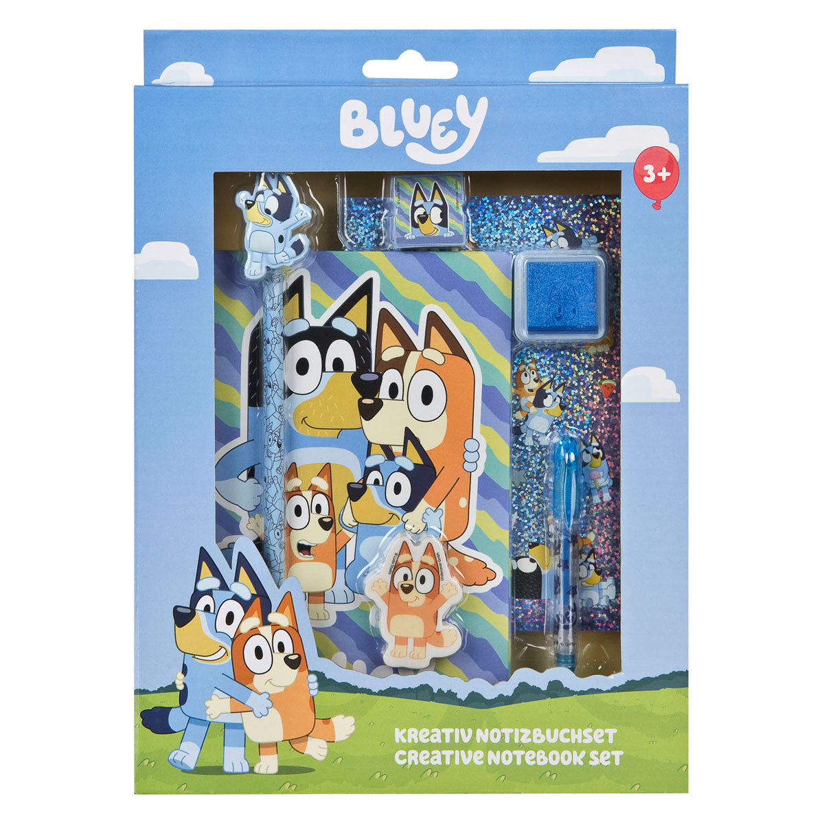 Undercover Notitieblok set bluey - 7dlg.