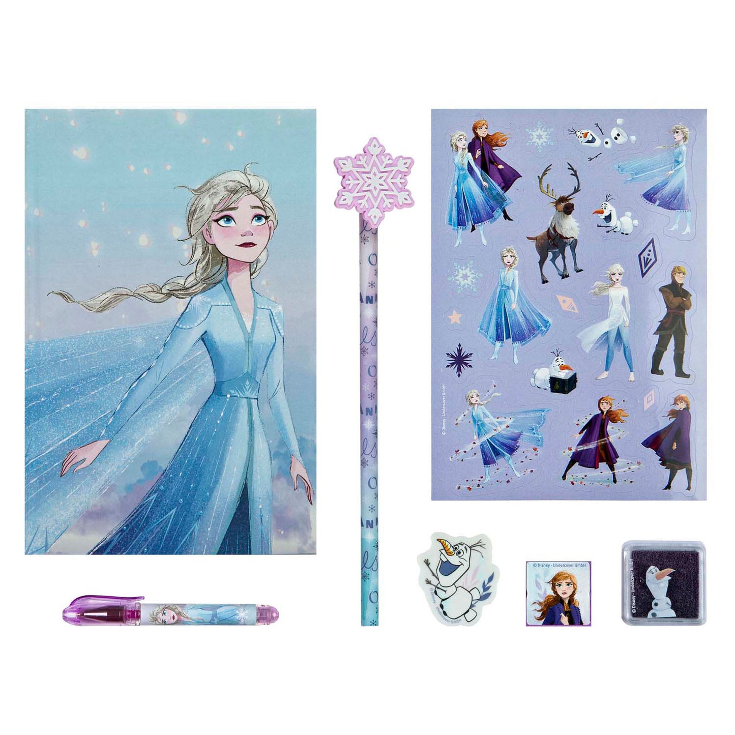 Undercover Notitieblok set frozen - 7dlg.