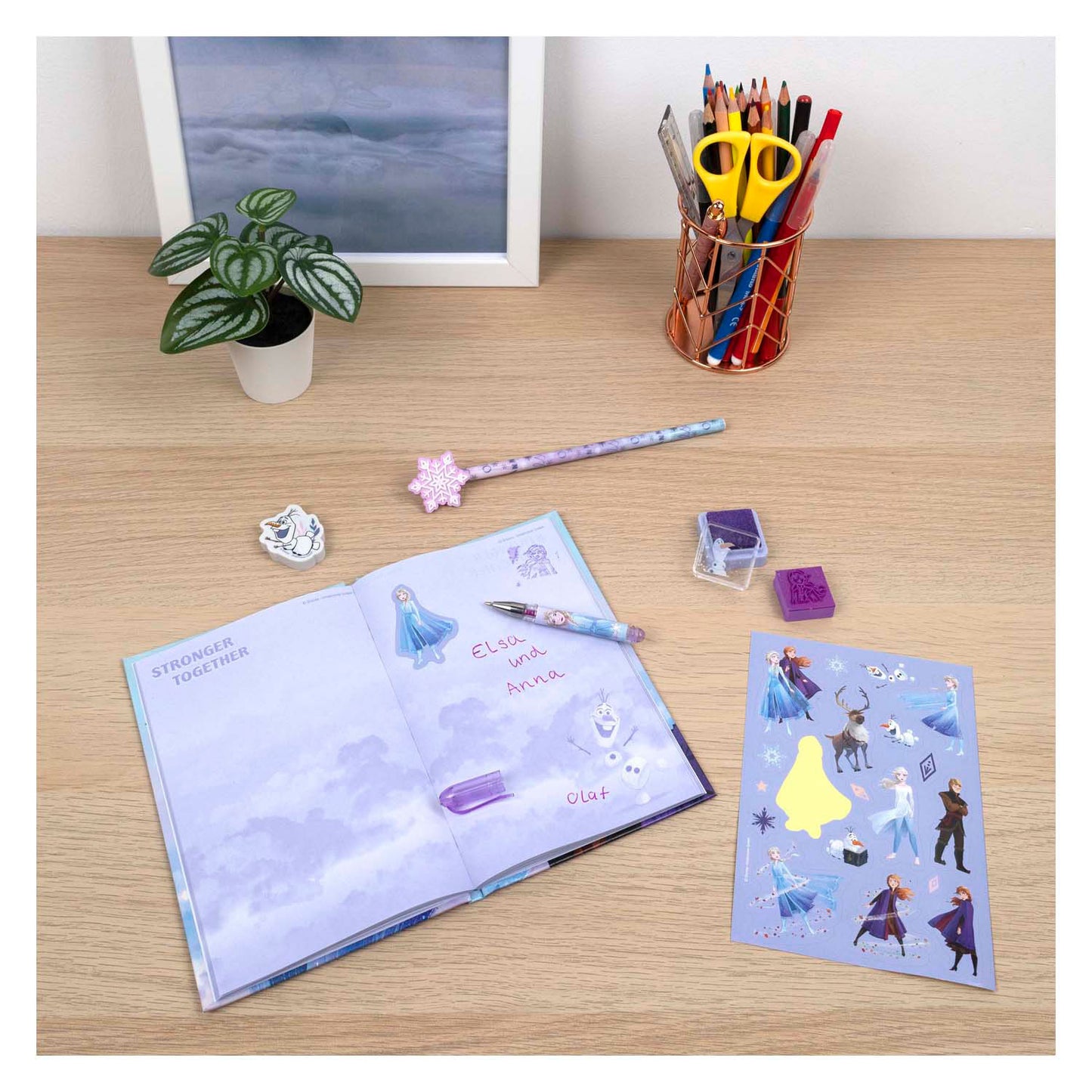 Undercover Notitieblok set frozen - 7dlg.