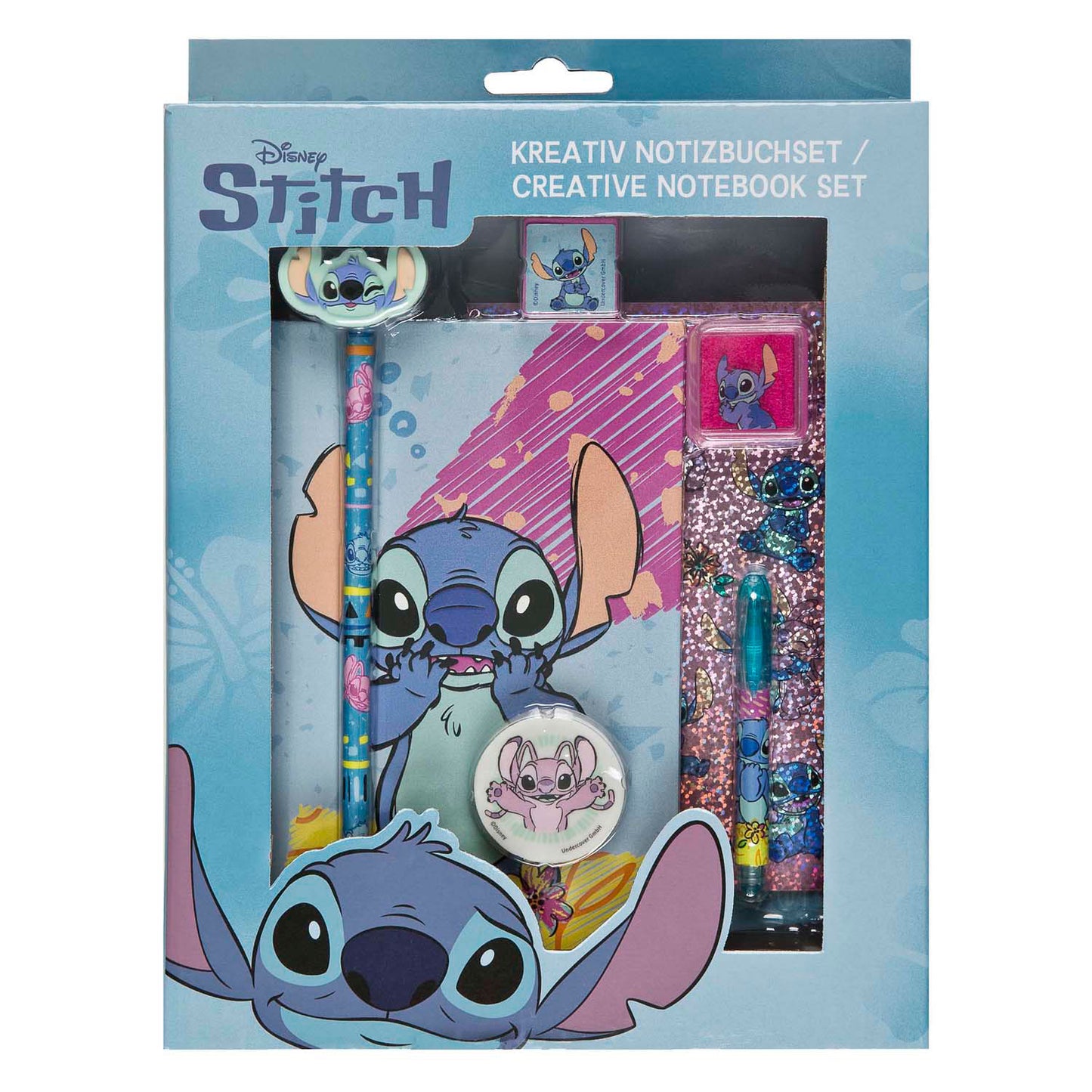 Undercover Notitieblok set stitch - 7dlg.