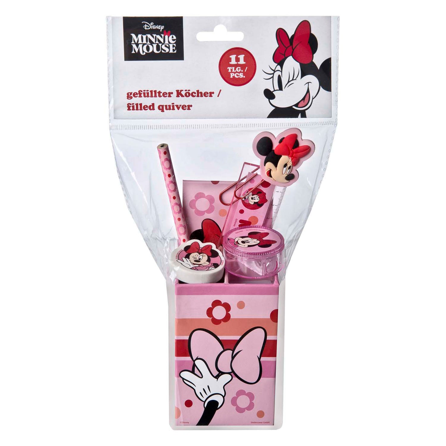Undercover Bureauset minni mouse - 7dlg.