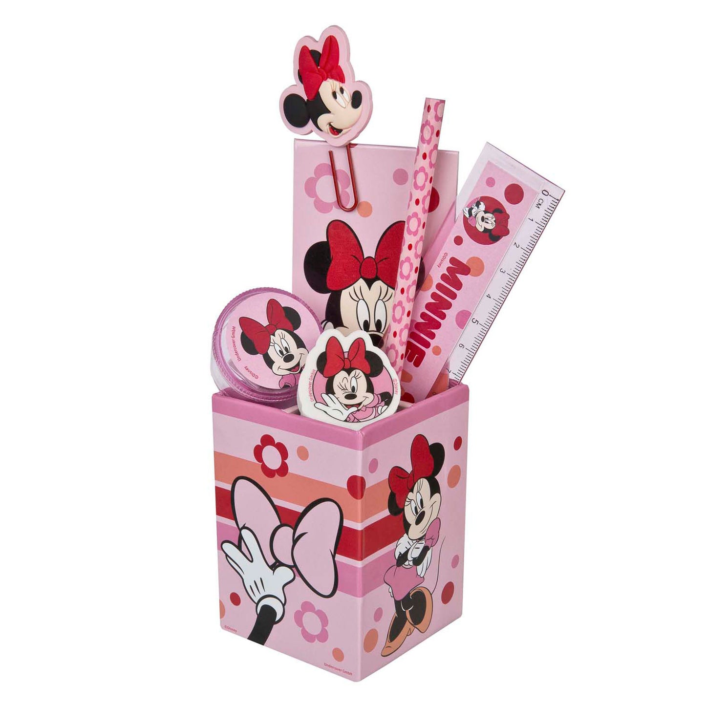 Undercover Bureauset minni mouse - 7dlg.