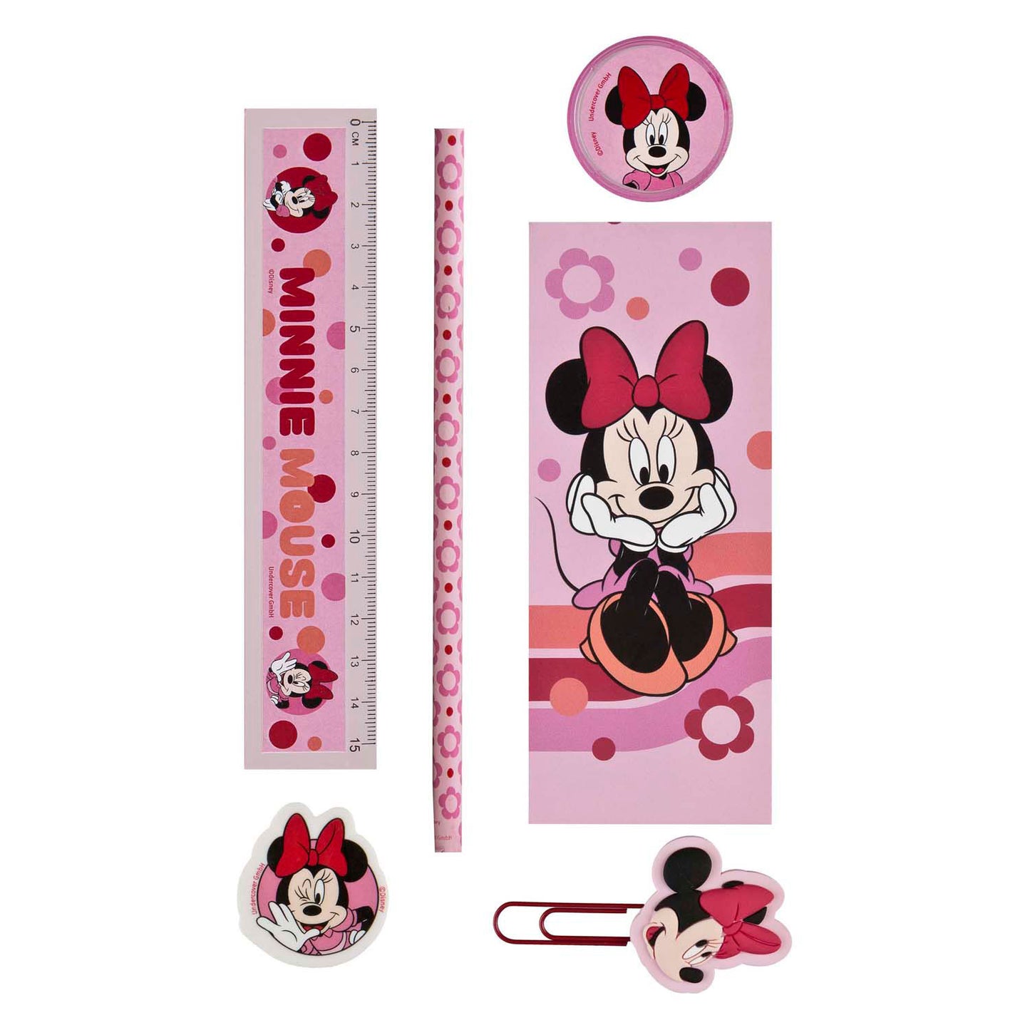 Undercover Bureauset minni mouse - 7dlg.