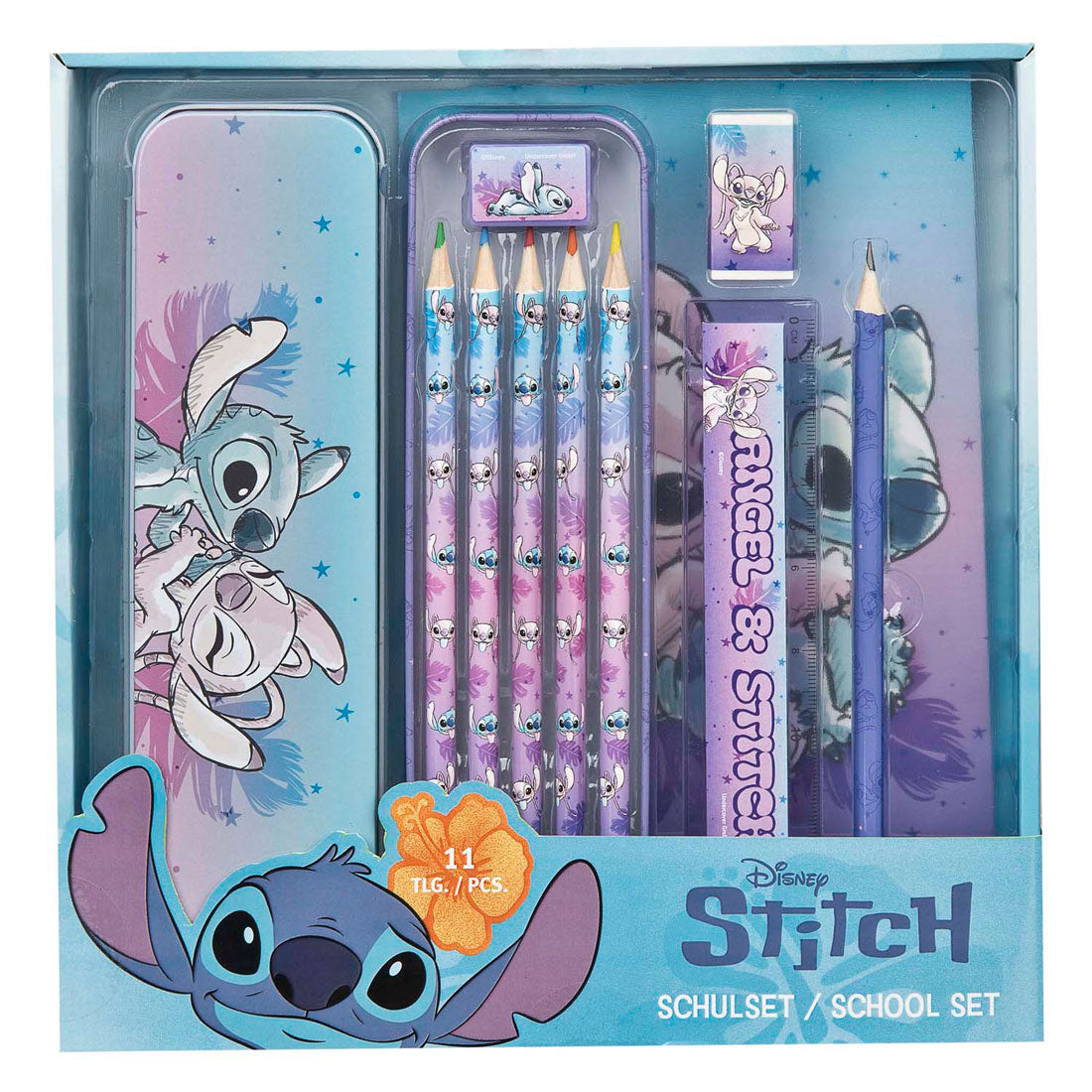 Undercover Schrijfwaren set stitch - 11dlg.