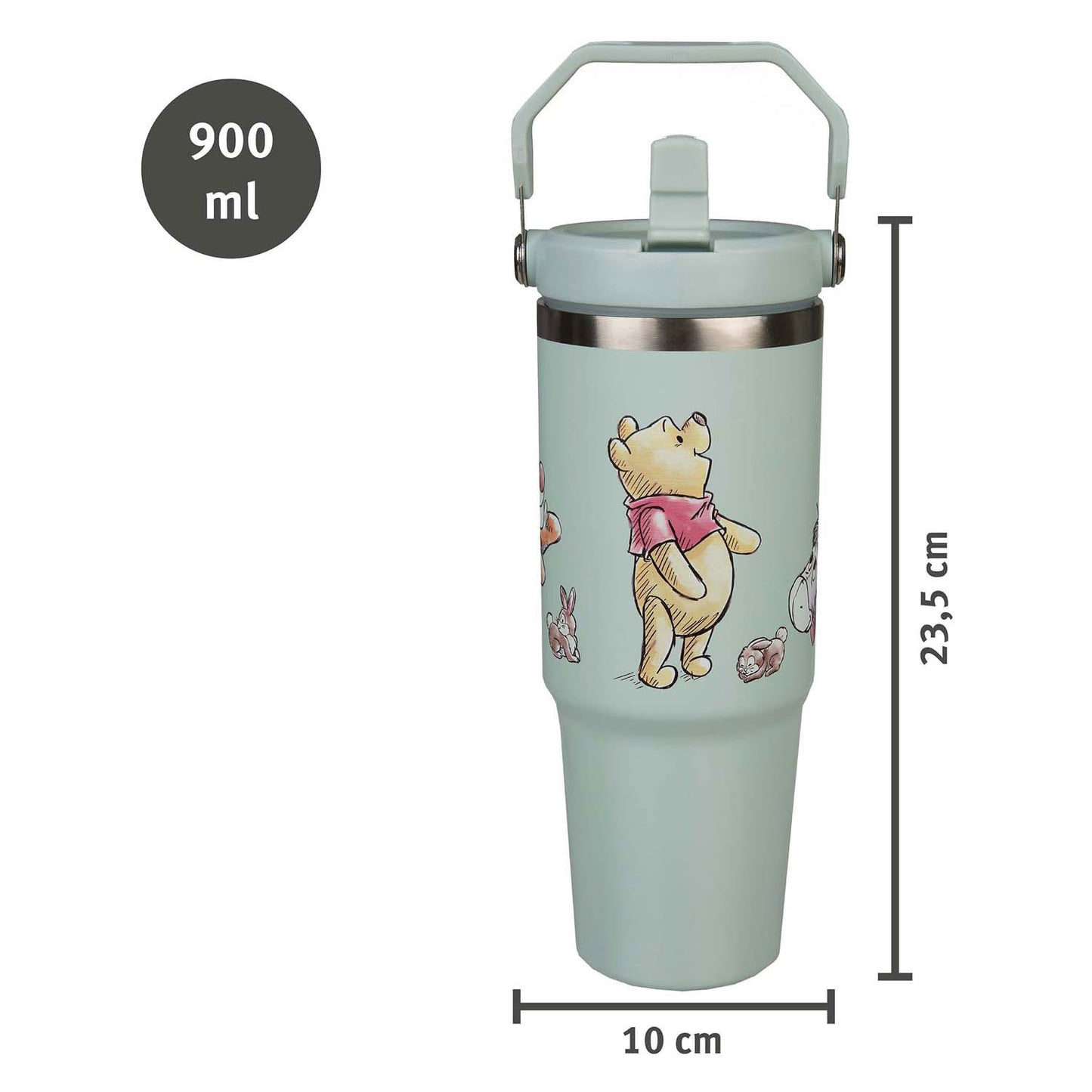 Undercover Drinkbeker winnie de poeh - 900ml