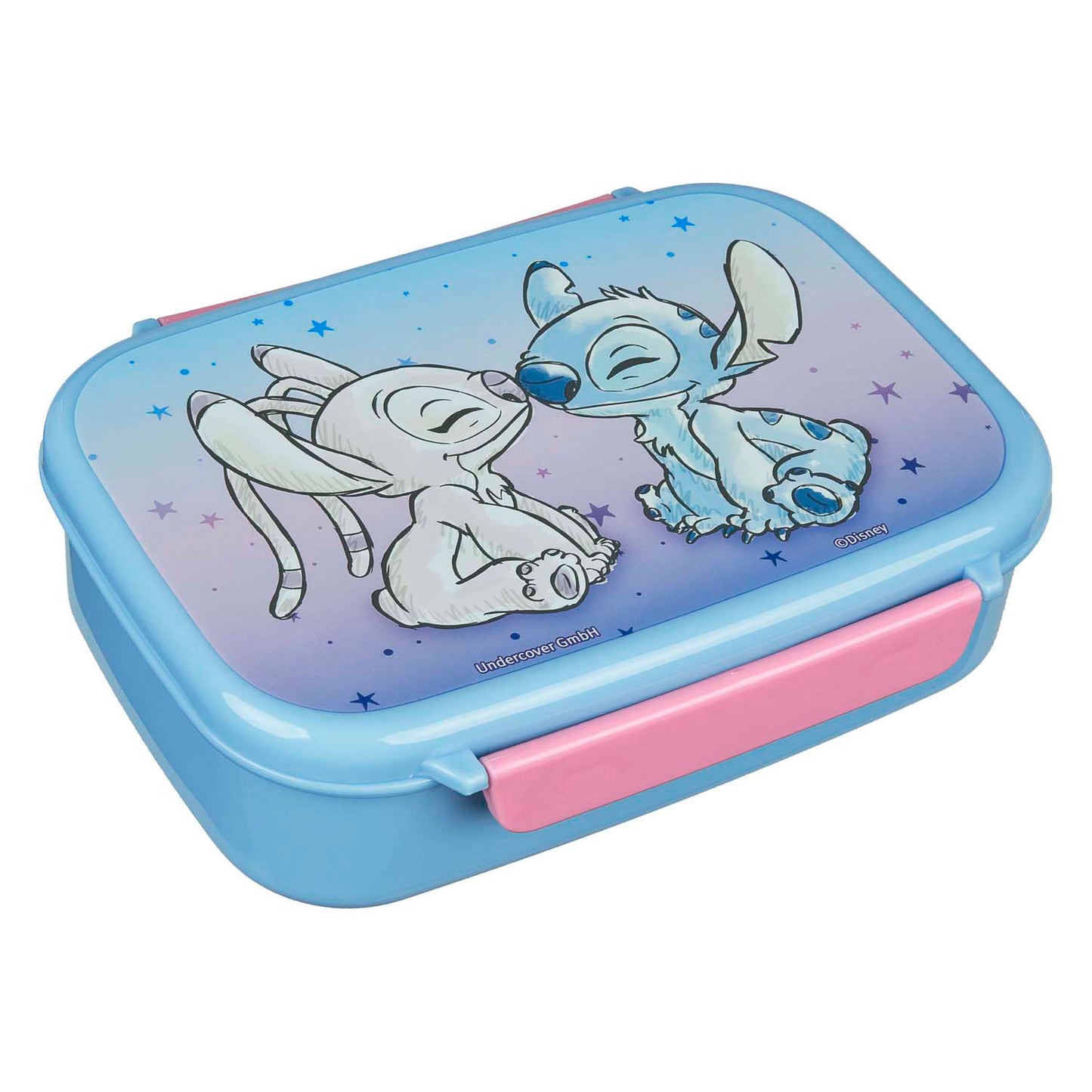 Undercover Broodtrommel met inzetstuk stitch