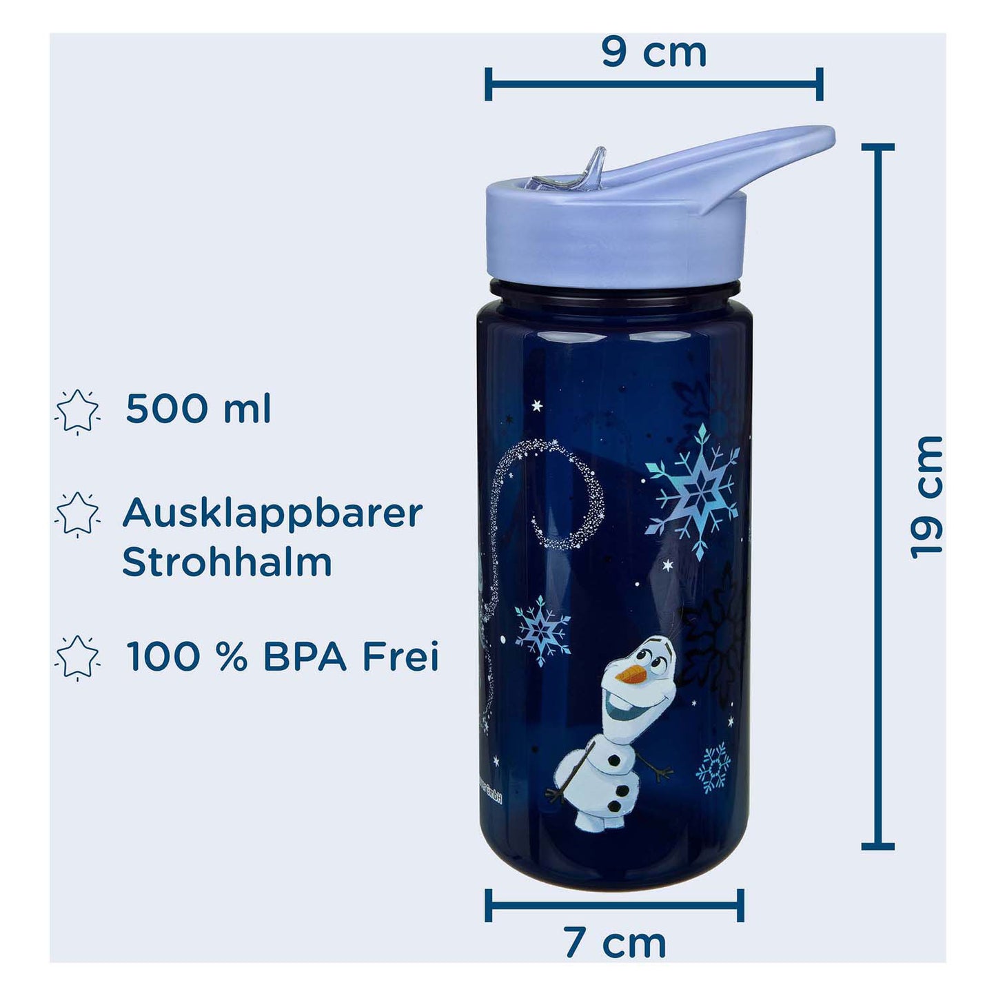 Undercover Aero drinkfles frozen - 500ml