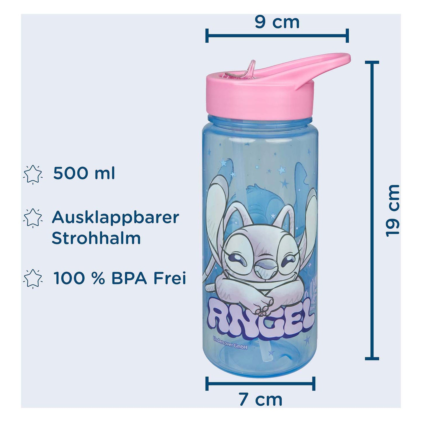 Undercover Aero drinkfles stitch - 500ml