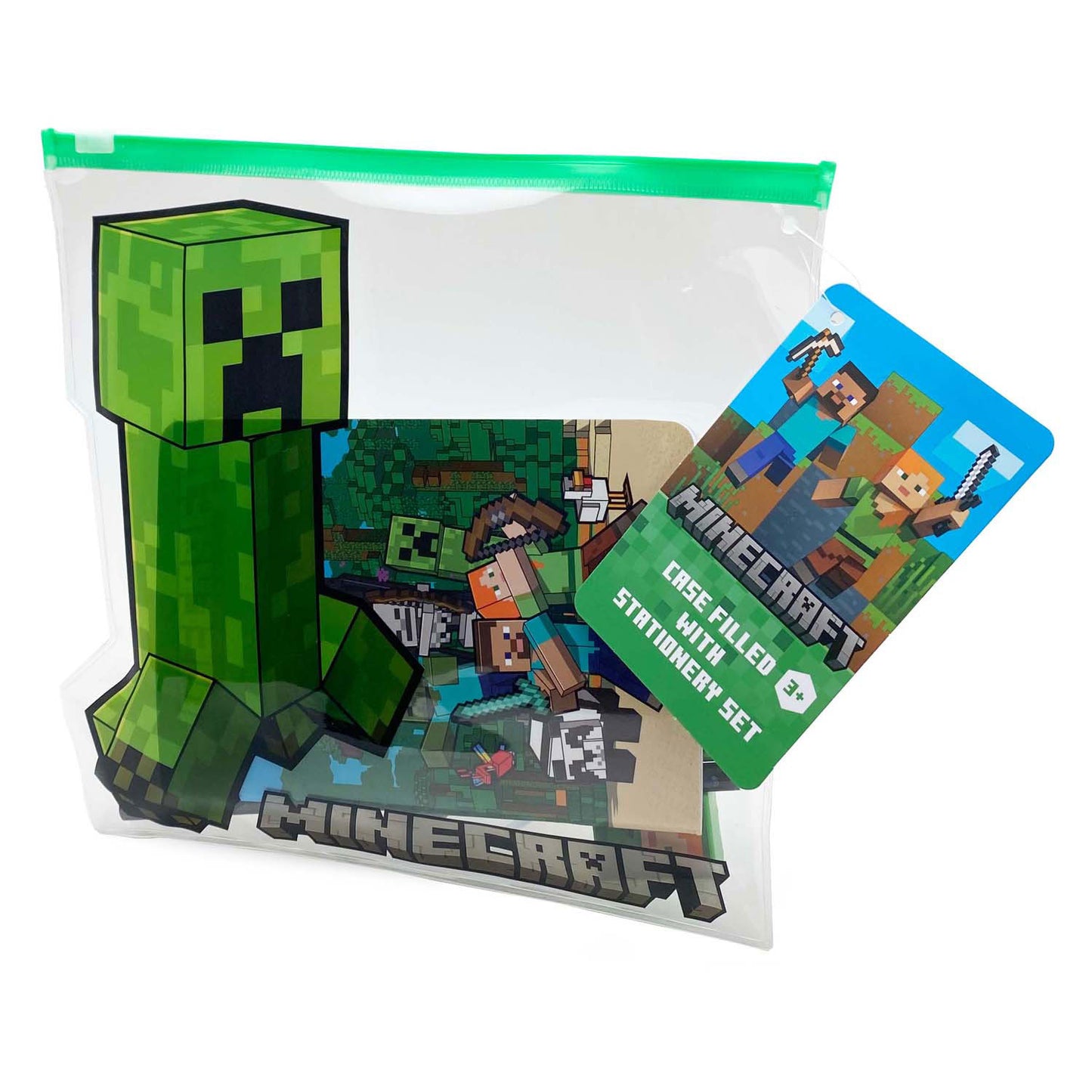 Speelgoed Land Minecraft shaped etui gevuld