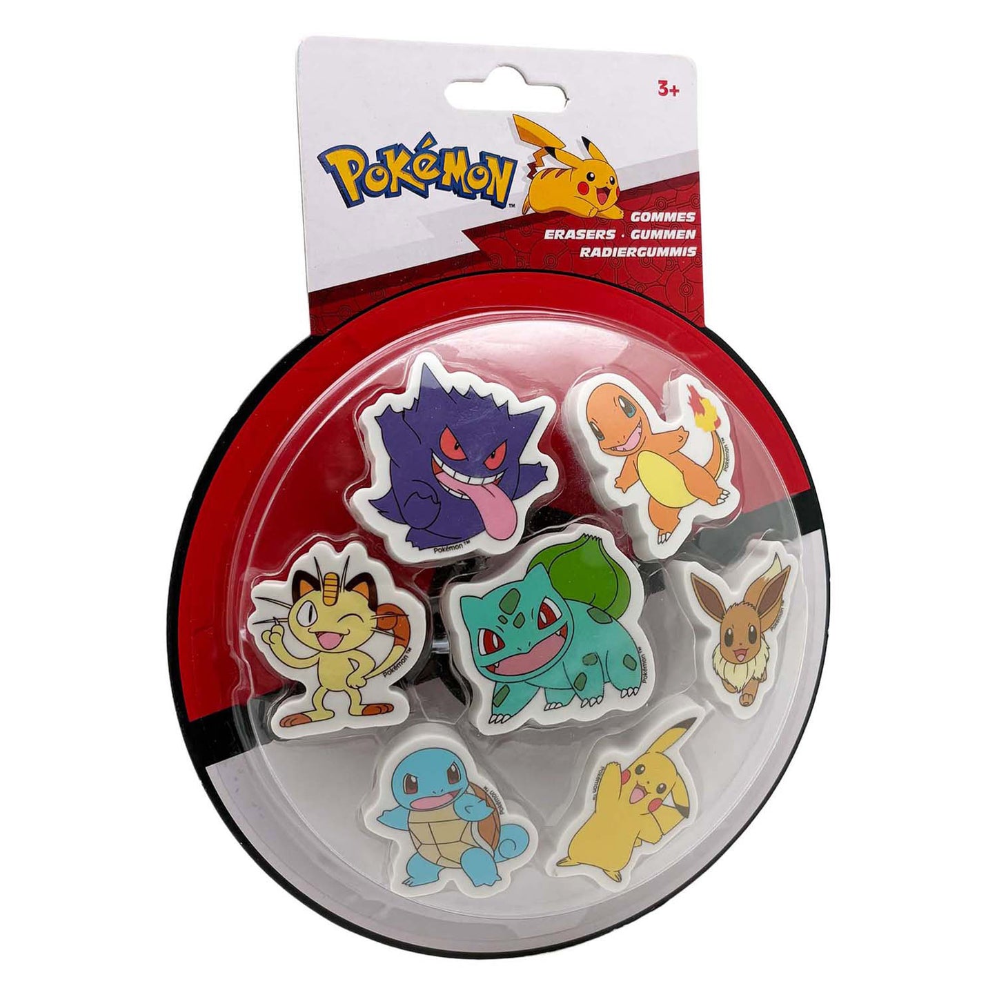 Speelgoedland Pokemon gummenset, 7dlg.