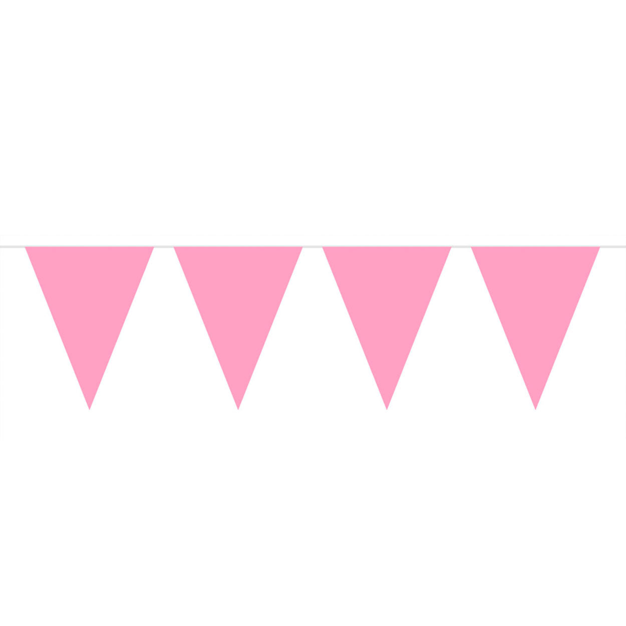 Folat BV Roze mini vlaggenlijn, 3mtr.