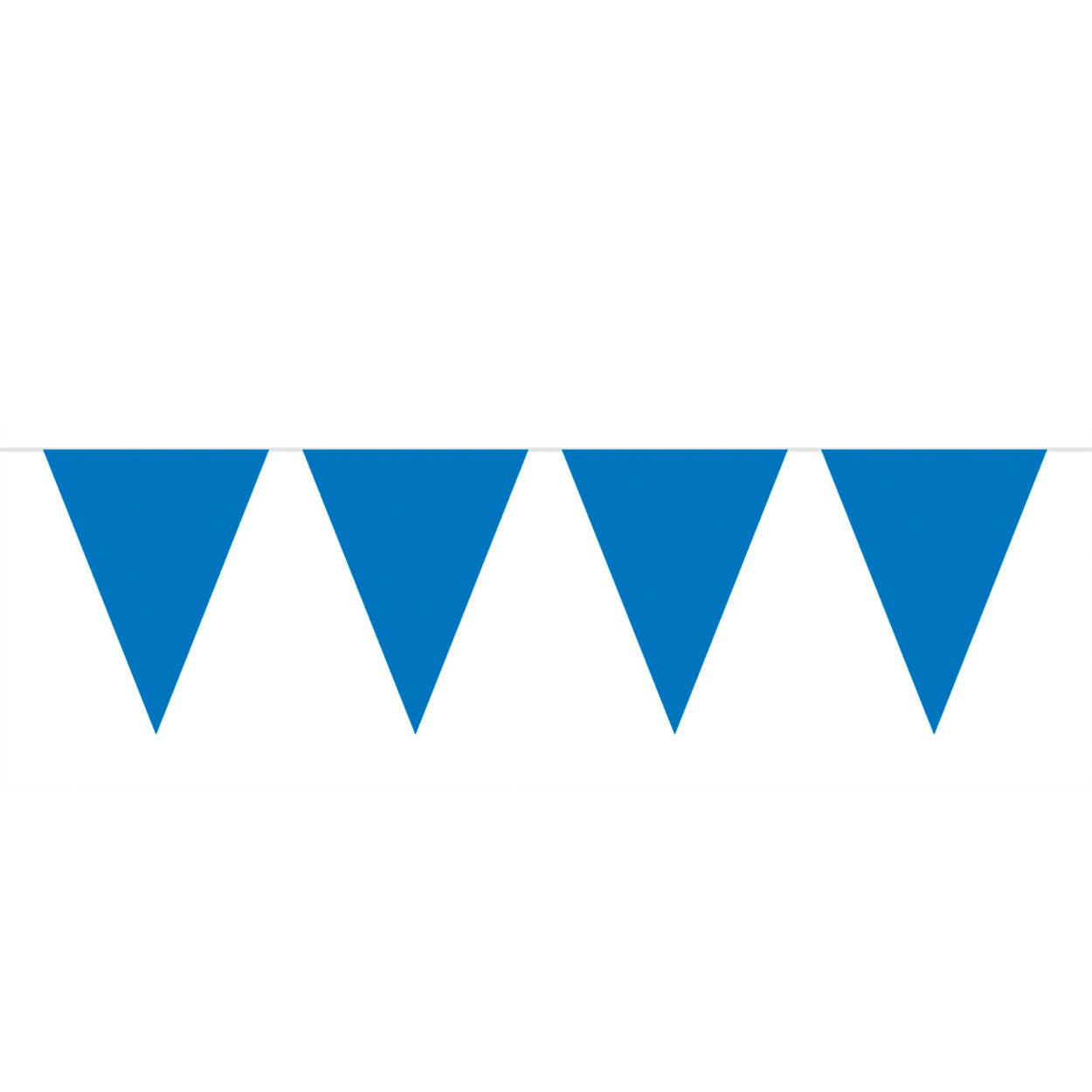 Folat BV Blauwe mini vlaggenlijn, 3mtr.