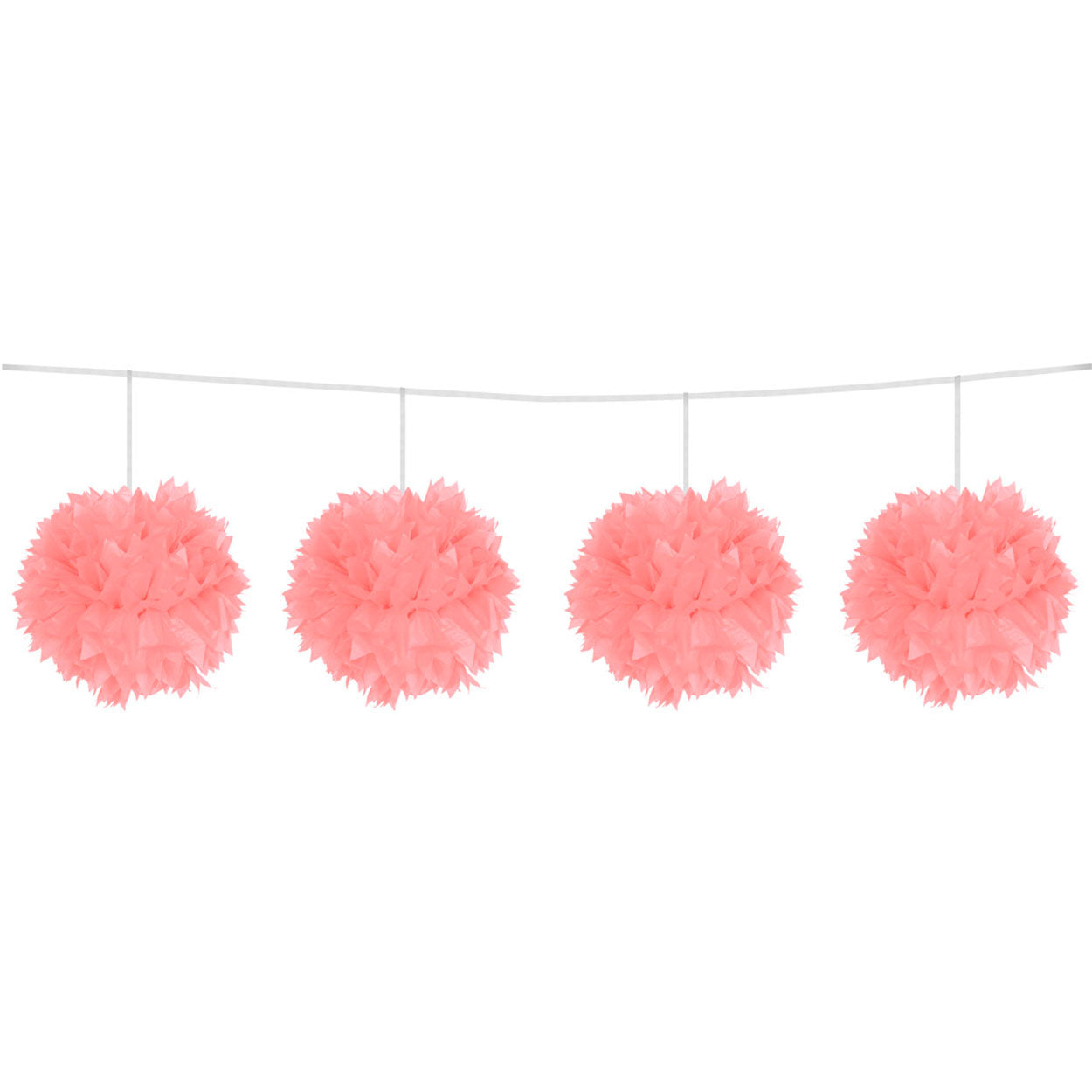 Folat BV Roze pompom slinger