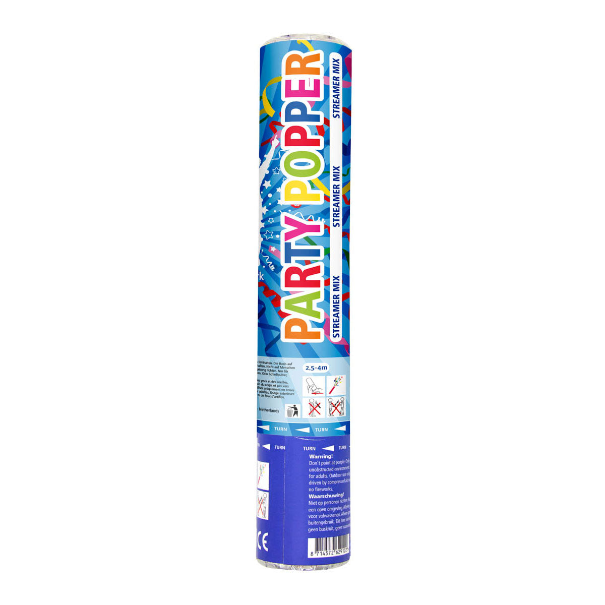 Folat BV Confetti kanon kleuren mix