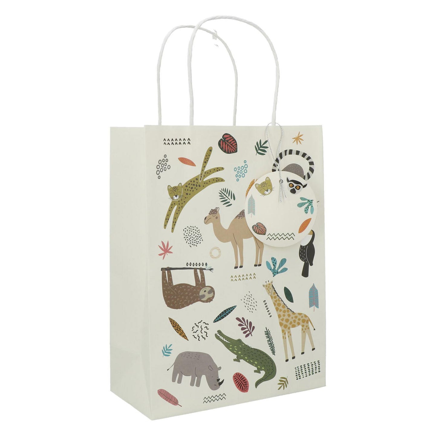 Folat BV Uitdeelzakjes wilde dieren, 6st.