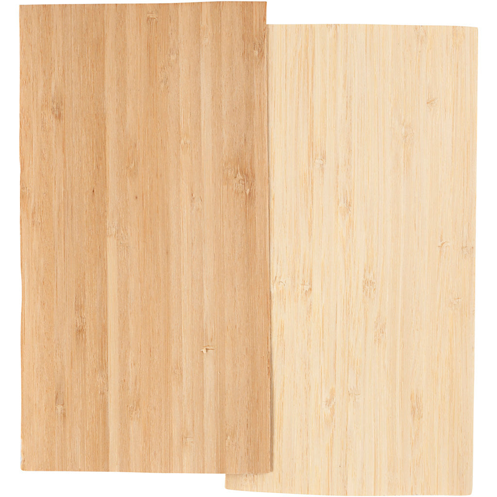 Creativ Company Https: www.cchobby.nl bamboe-fineer-vel-12x22-cm-dikte-0-75-mm-2-vel-1-doos