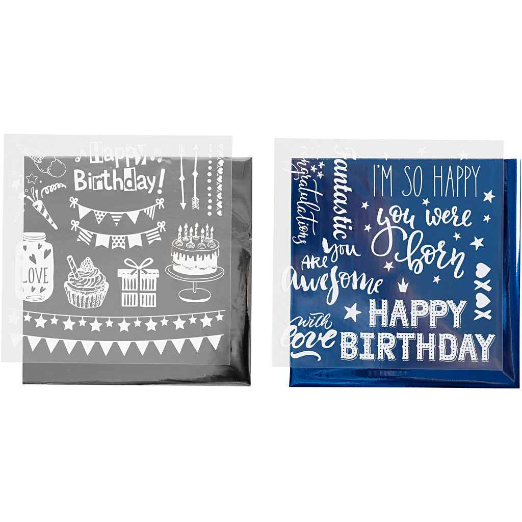 https: www.cchobby.nl deco-folie-en-transfervel-verjaardag-vel-15x15-cm-donkerblauw-zilver-2x2-vel-1-doos