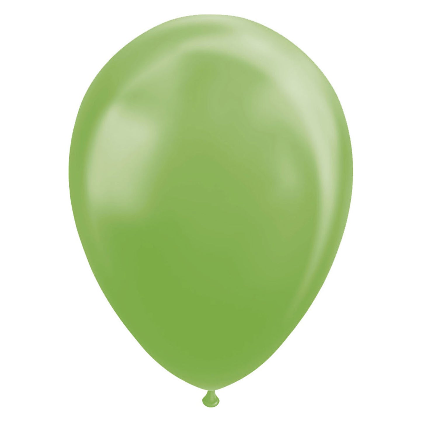 Globos Ballonnen metallic green 30cm, 10st.