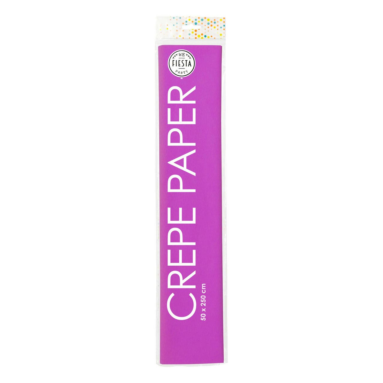 Globos Crepepapier violet, 50x250cm