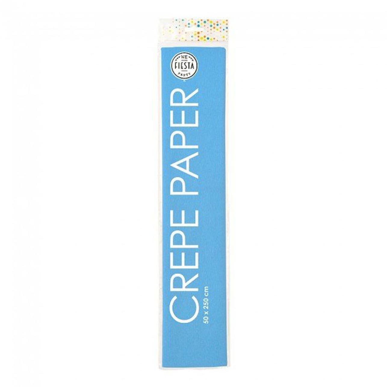 Globos Crepepapier baby blauw, 50x250cm