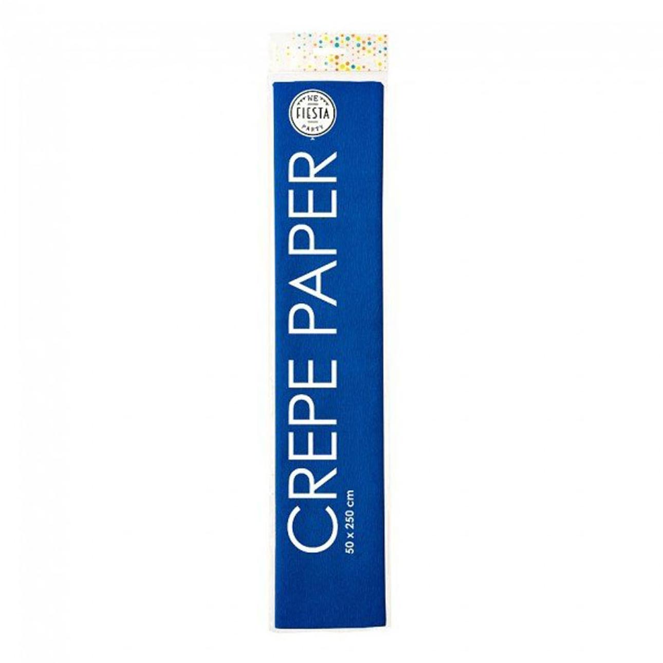 Globos Crepepapier mariniersblauw, 50x250cm