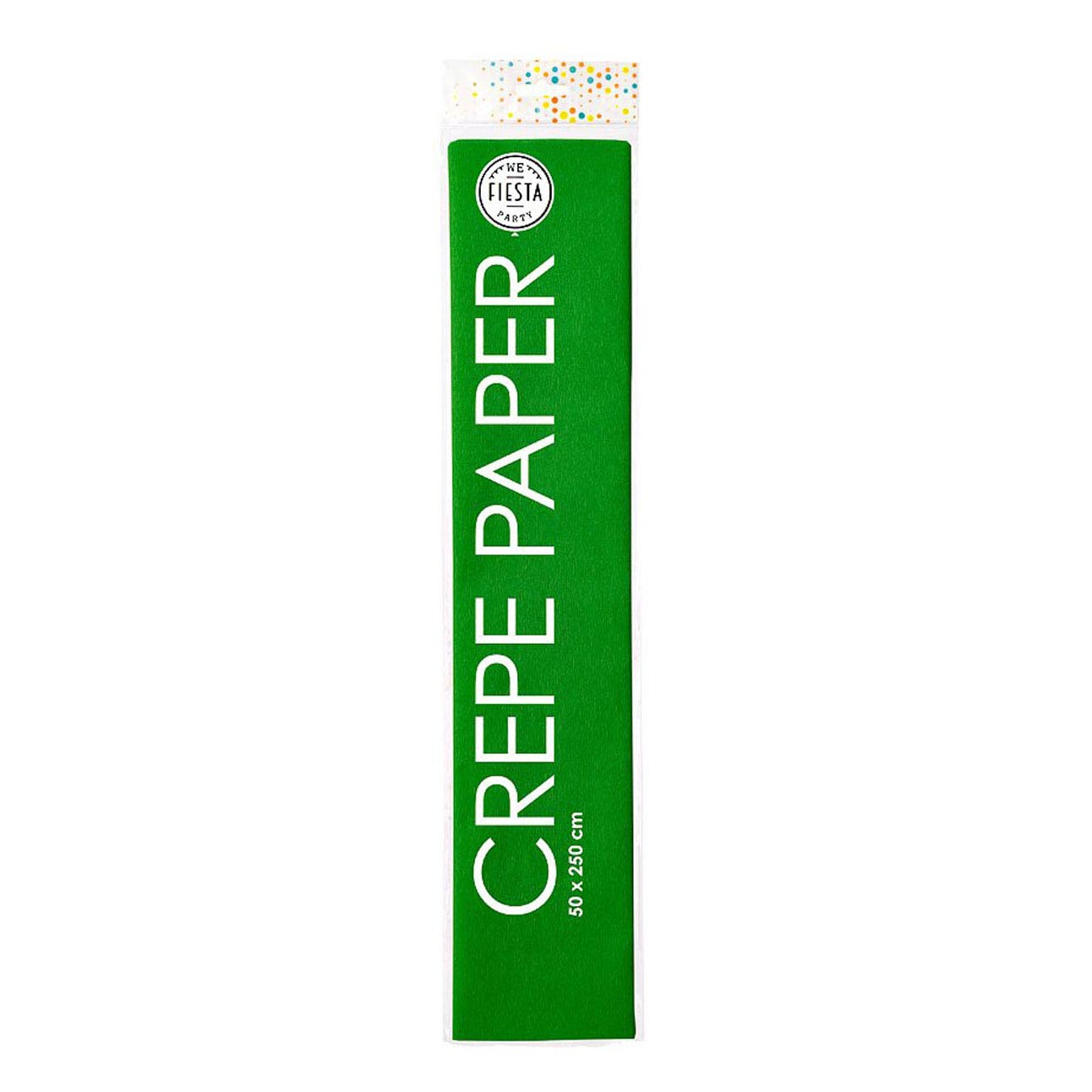 Globos Crepepapier appelgroen, 50x250cm