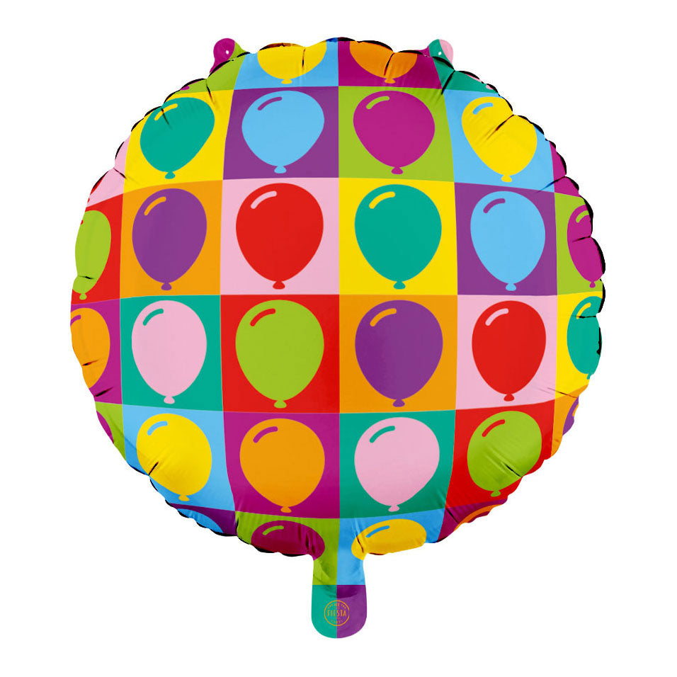 Globos Folieballon 18 inch rond pop party