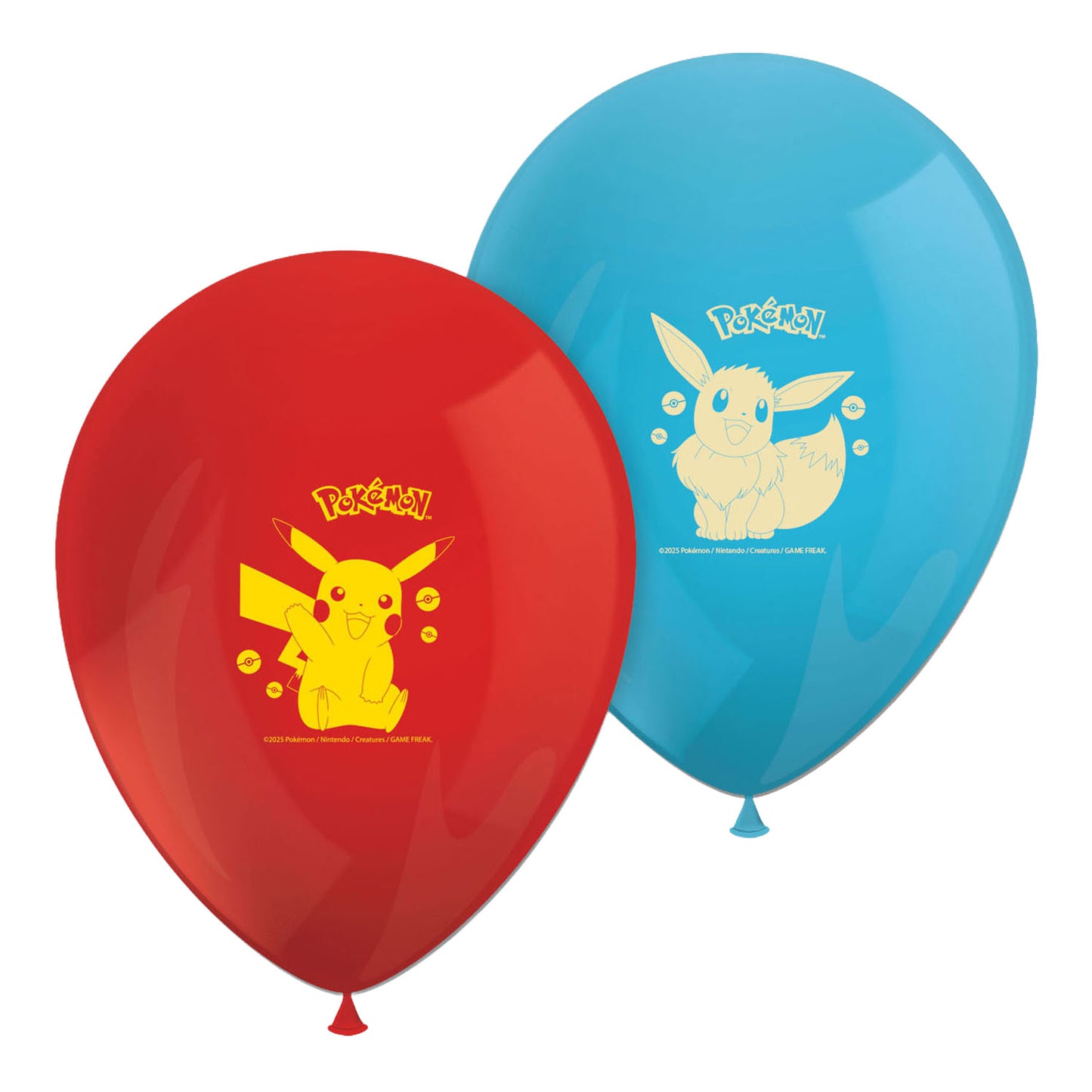 Globos Ballonnen pokemon - 8st.