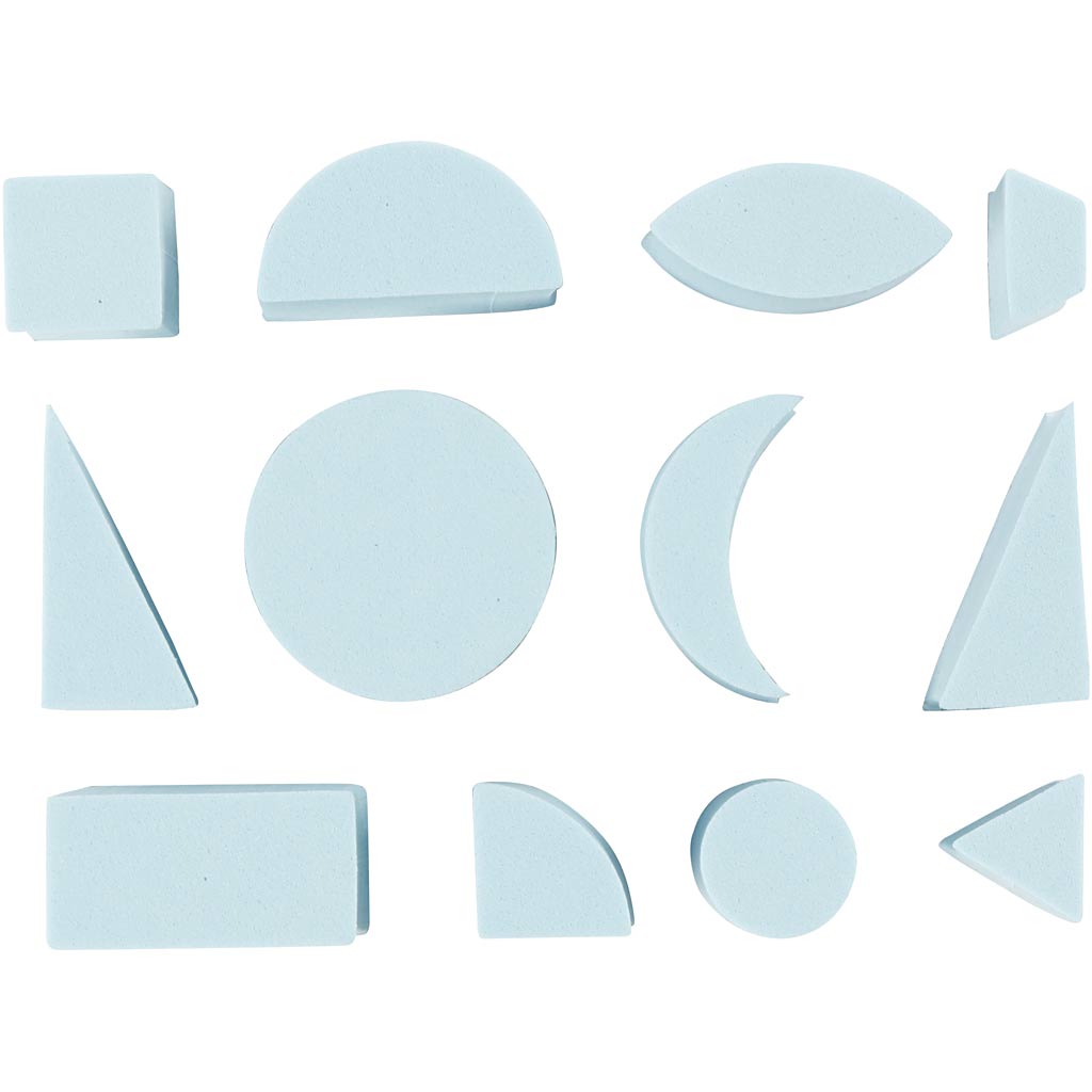 Creativ Company Https: www.cchobby.nl foam-stempels-h-25-mm-afm-15-30-mm-12-stuk-1-doos