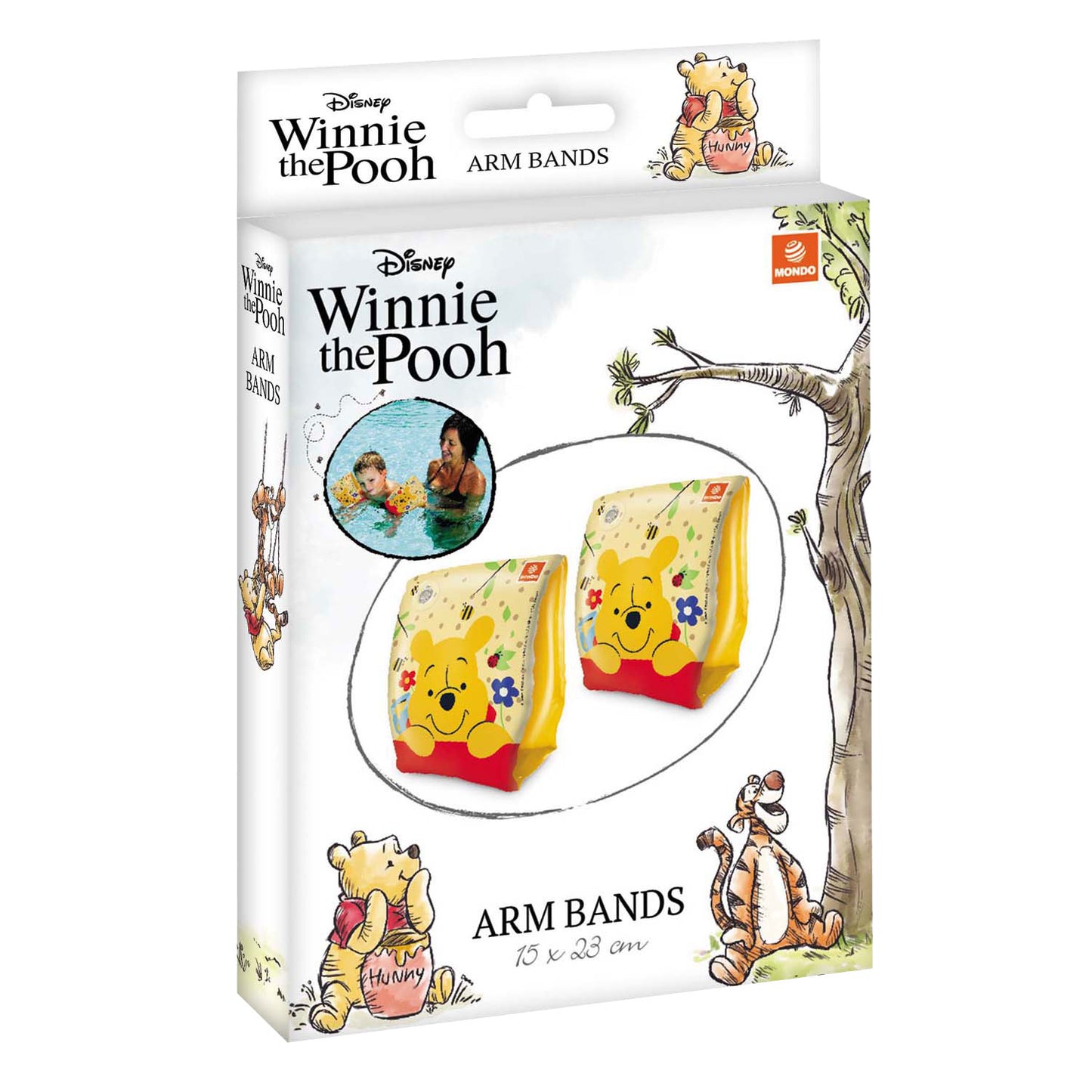 Mondo zwembandjes winnie de poeh, 2-6 jaar