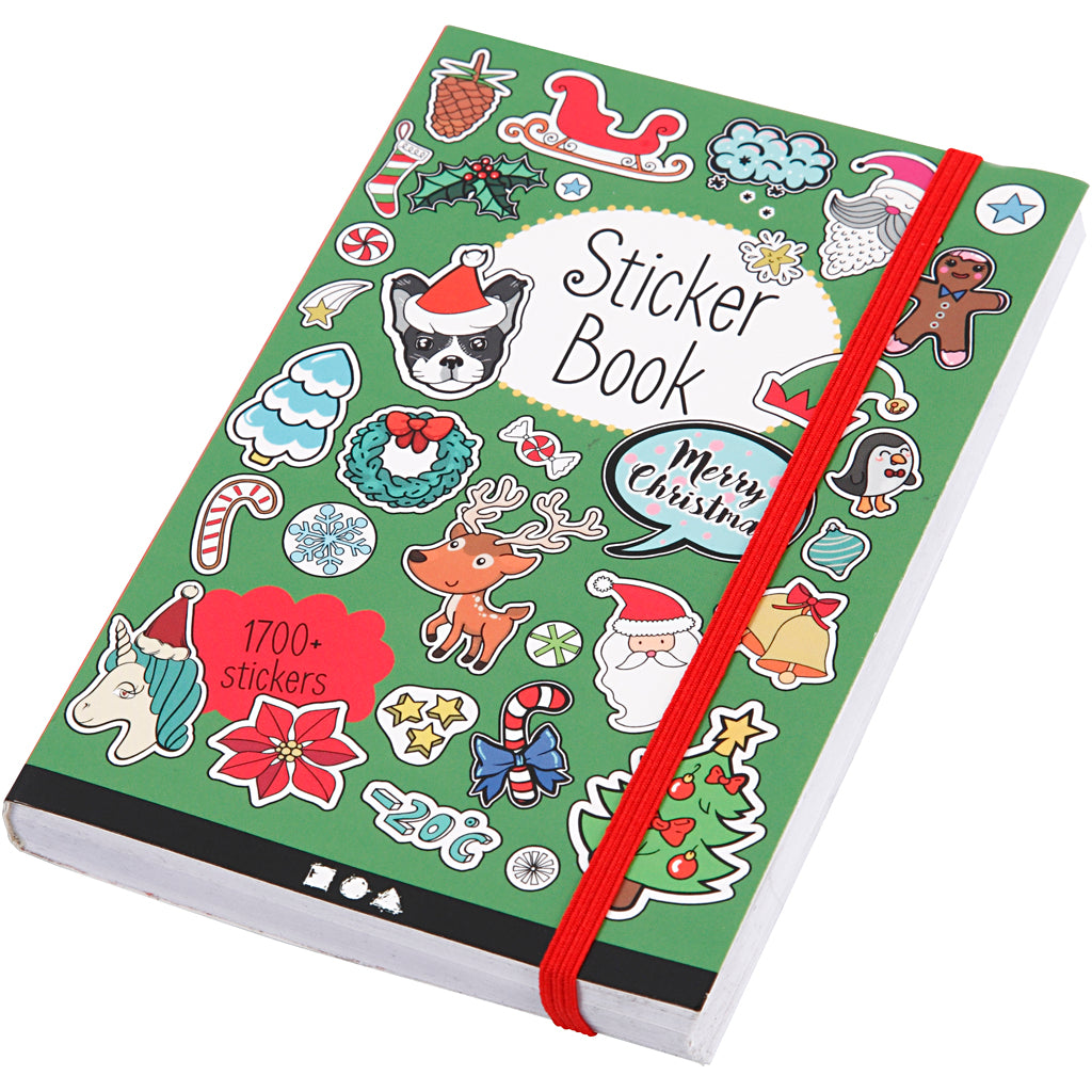 Creativ Company Https: www.cchobby.nl stickerboek-kerstmotieven-afm-11-5x17-cm-ca-1700-stuk-76-vel-1-stuk