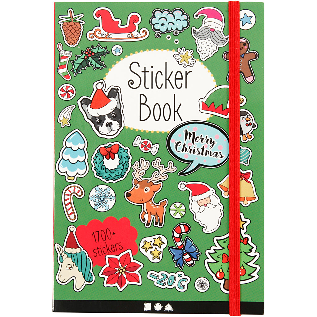 Creativ Company Https: www.cchobby.nl stickerboek-kerstmotieven-afm-11-5x17-cm-ca-1700-stuk-76-vel-1-stuk